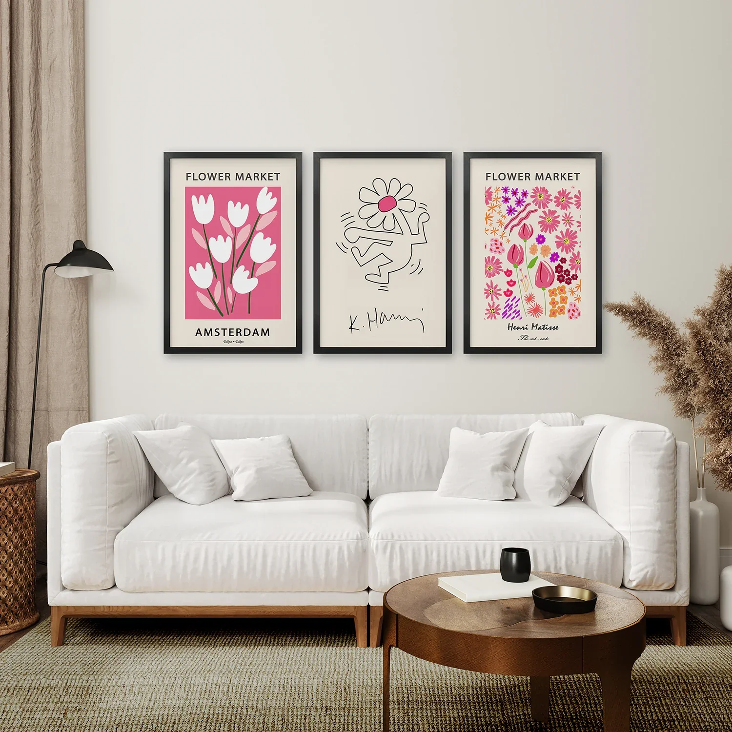 Keith Haring & Matisse Pink Set of 3 Prints - Image 6