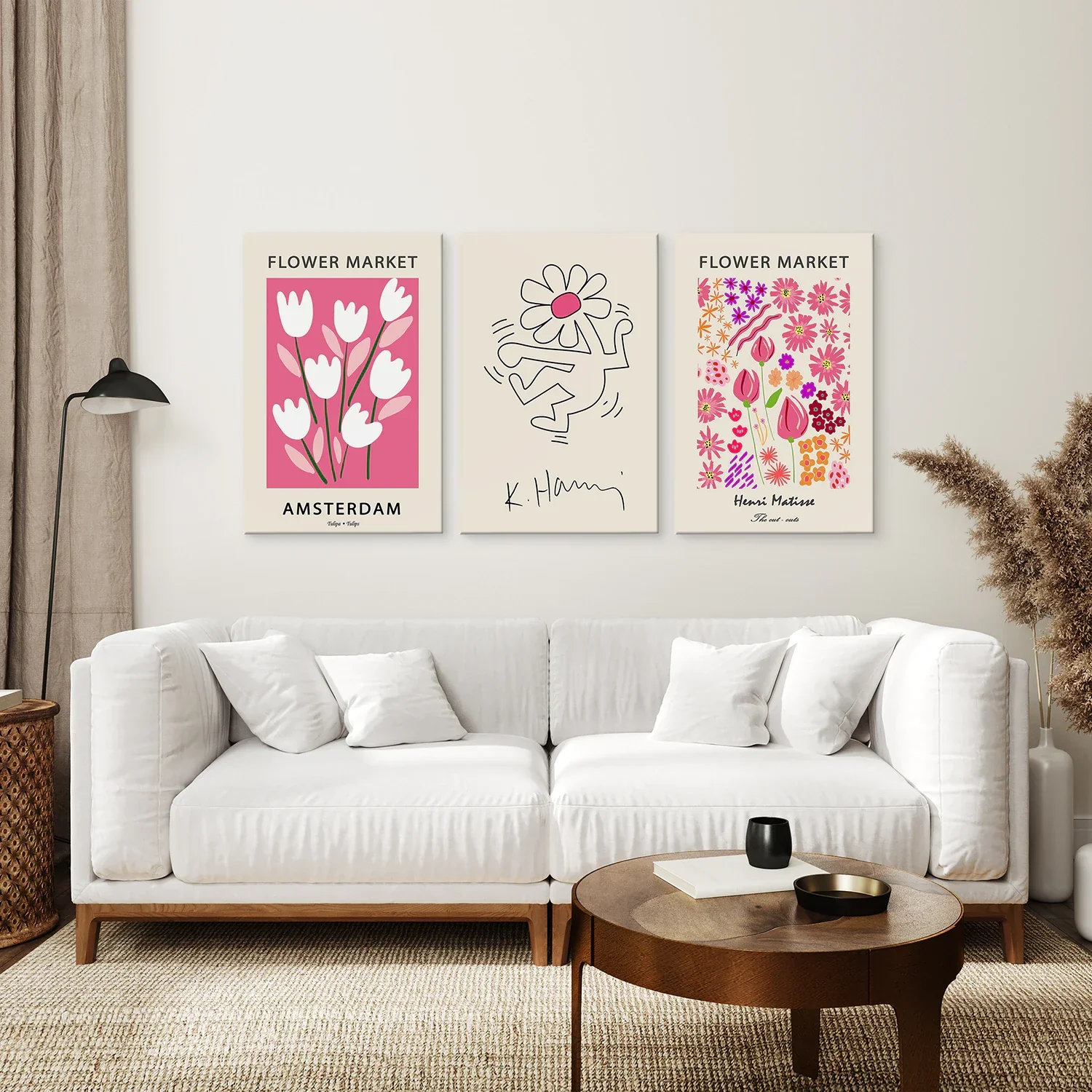 Keith Haring & Matisse Pink Set of 3 Prints - Image 7