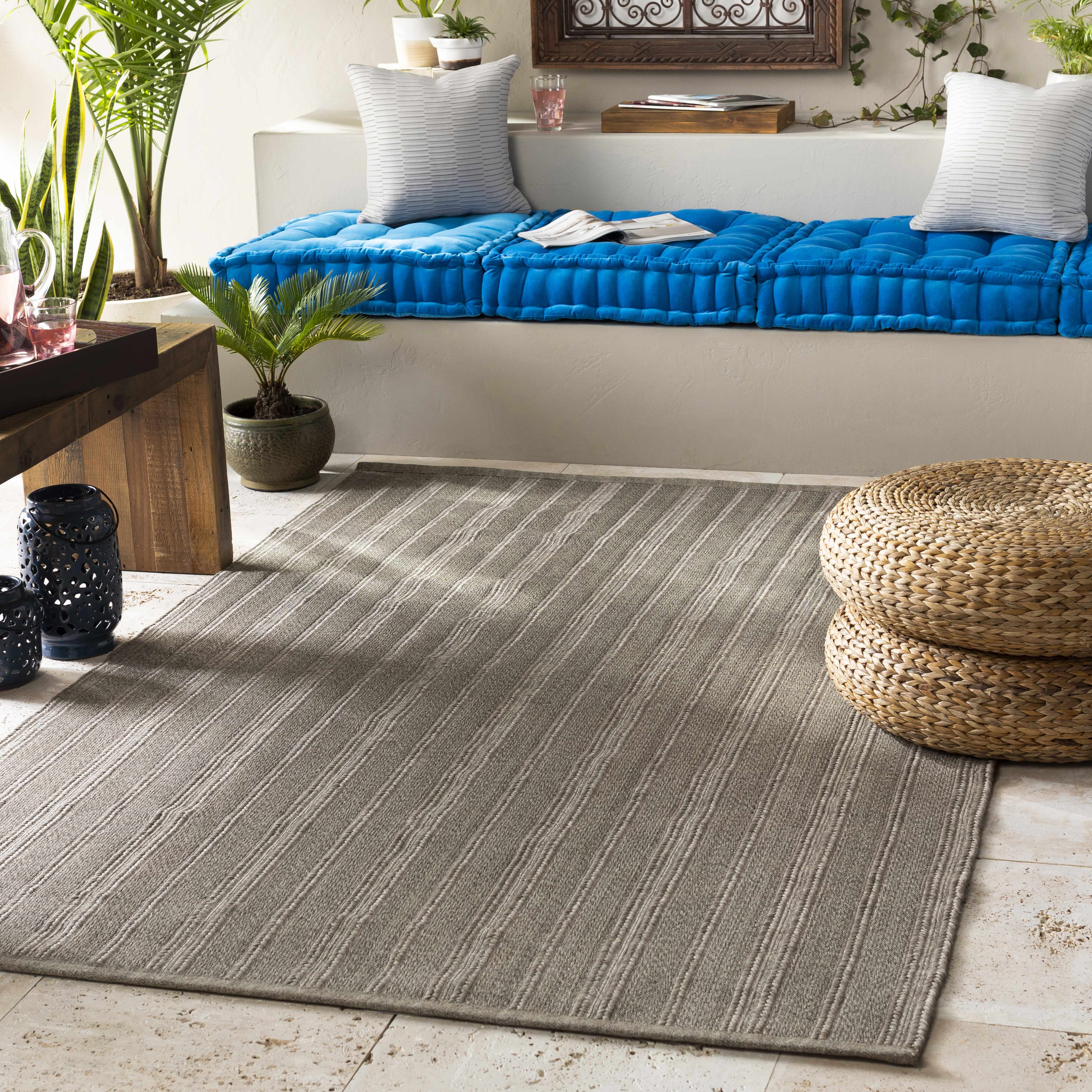 Kempston Gray Hand Woven Rug - Clearance - Image 2