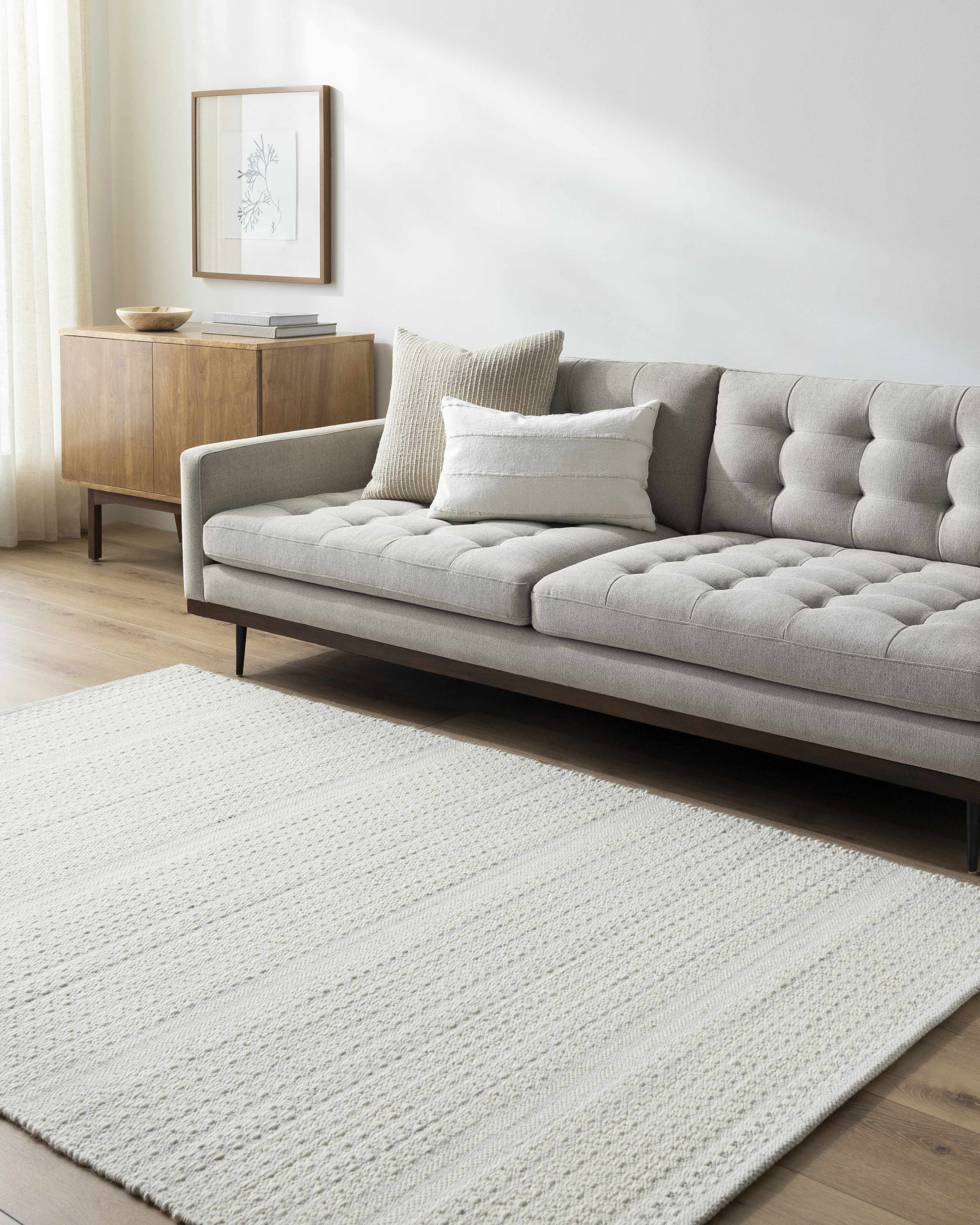 Kendi Light Slate Area Rug - Clearance - Image 2