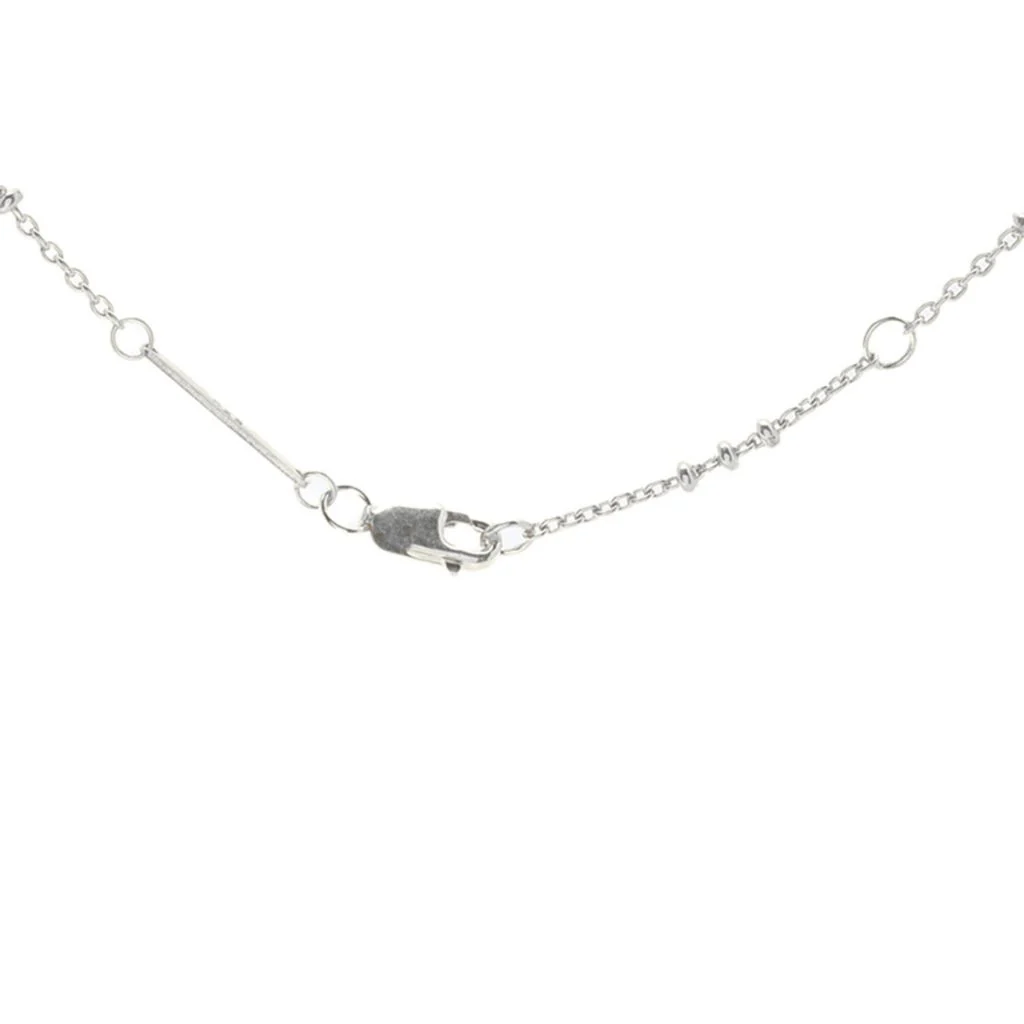 Kendra Scott Sterling Silver Polished 18" Satellite Chain Necklace - Image 2