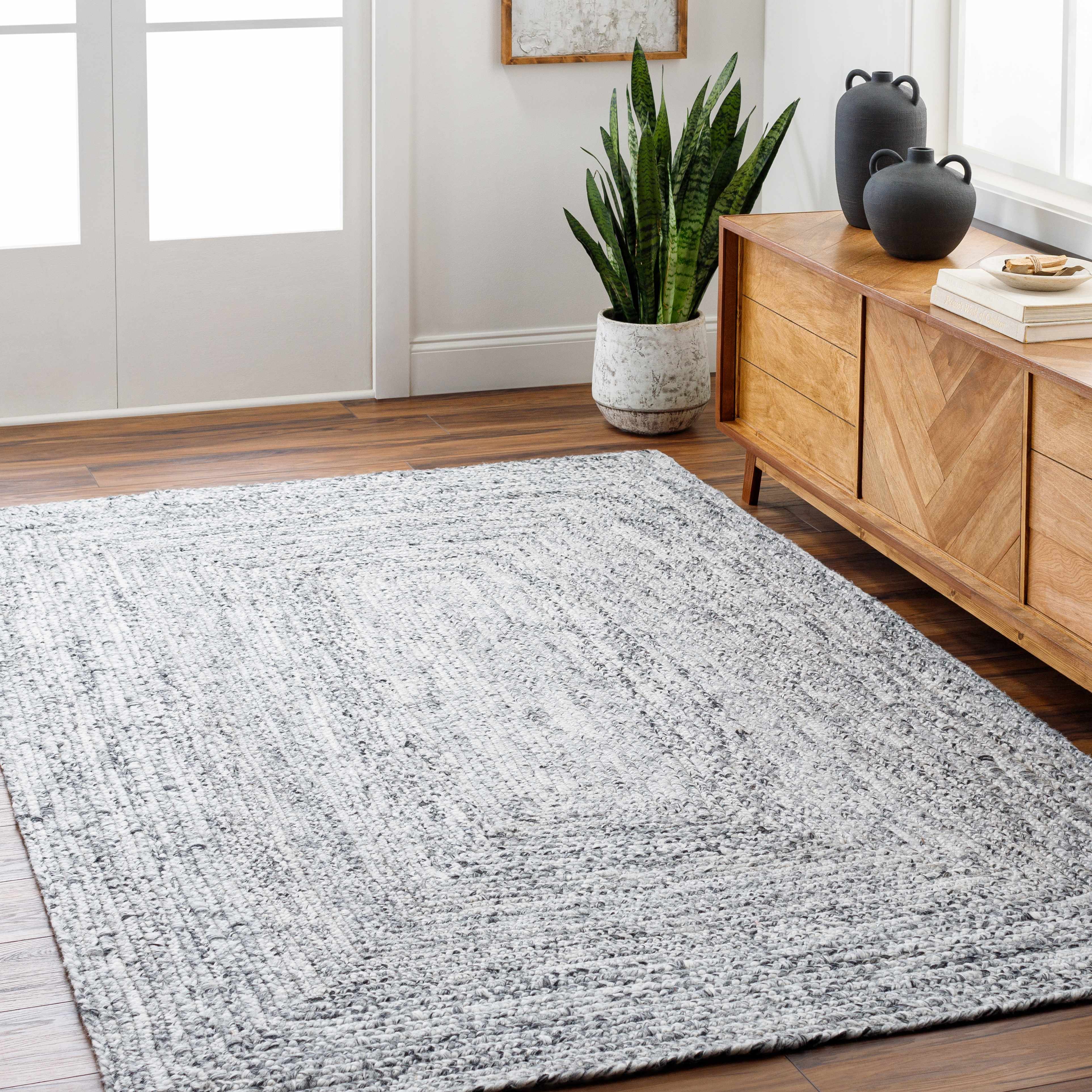 Kenyi Natural Gray Area Rug - Clearance - Image 2