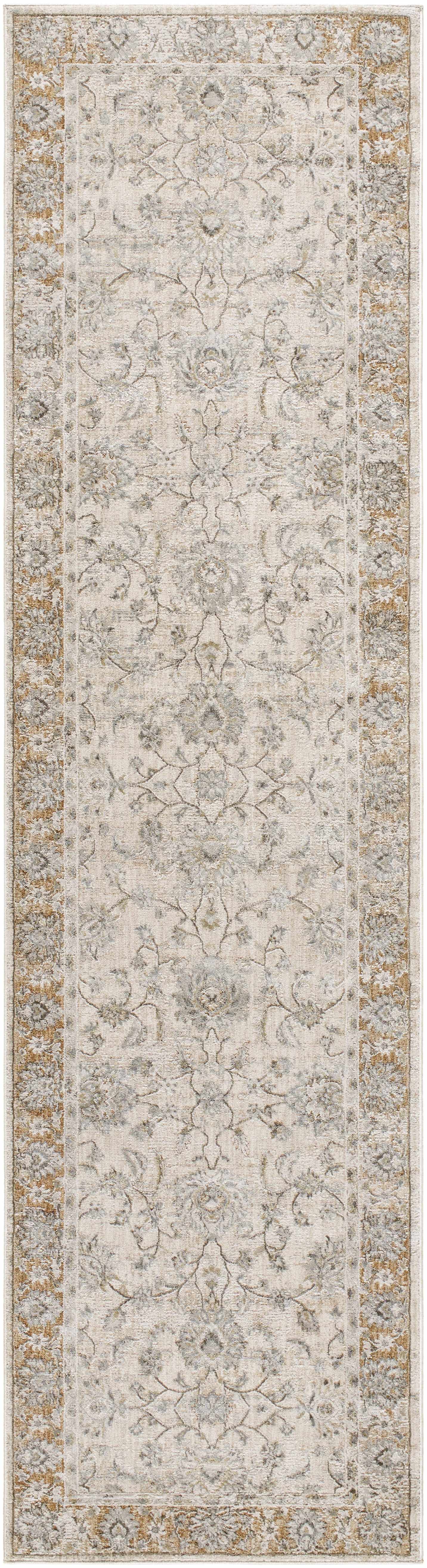 Kerem Cream Damask Rug - Image 8