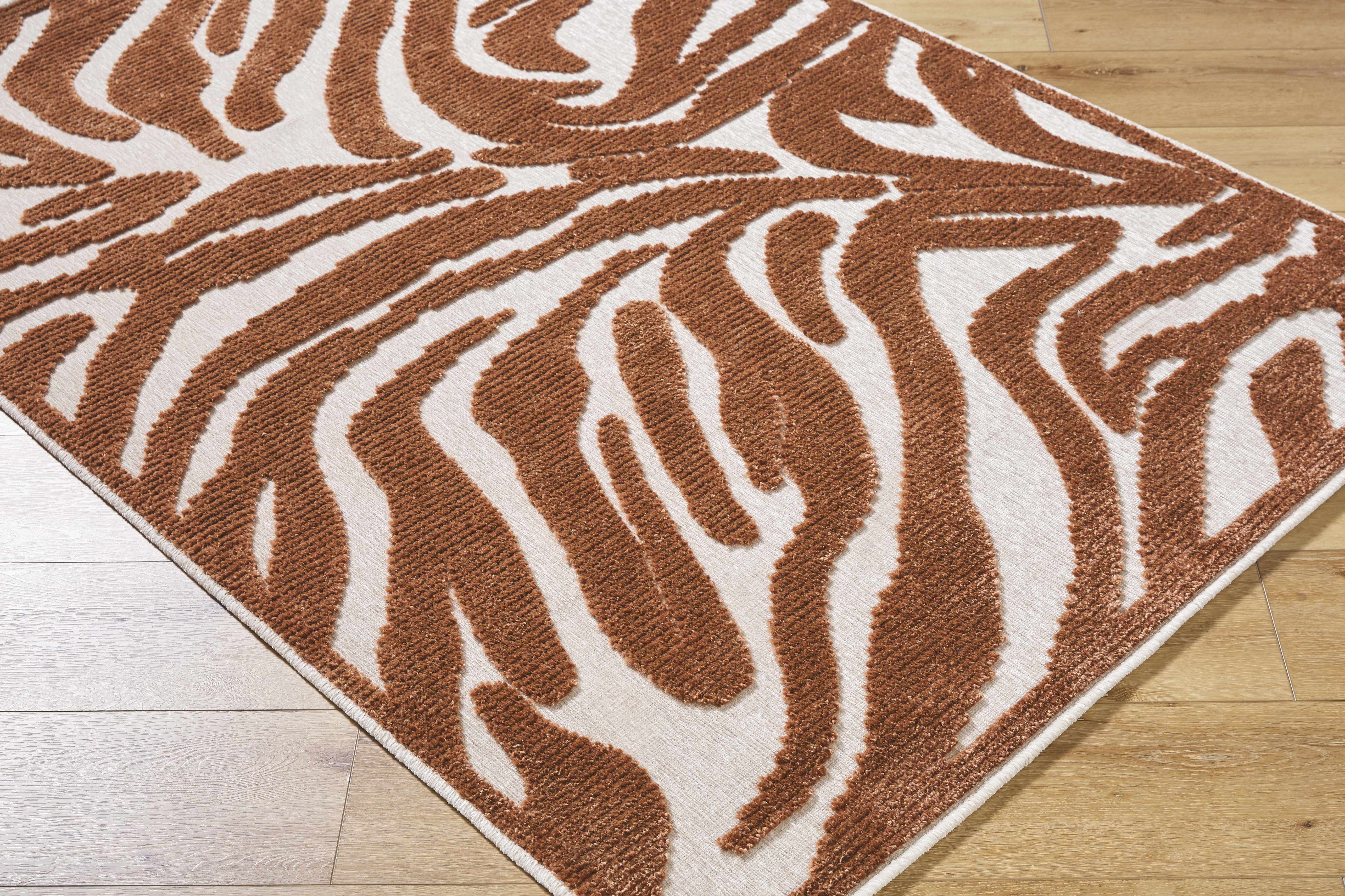 Keto Brown Washable Area Rug - Image 3