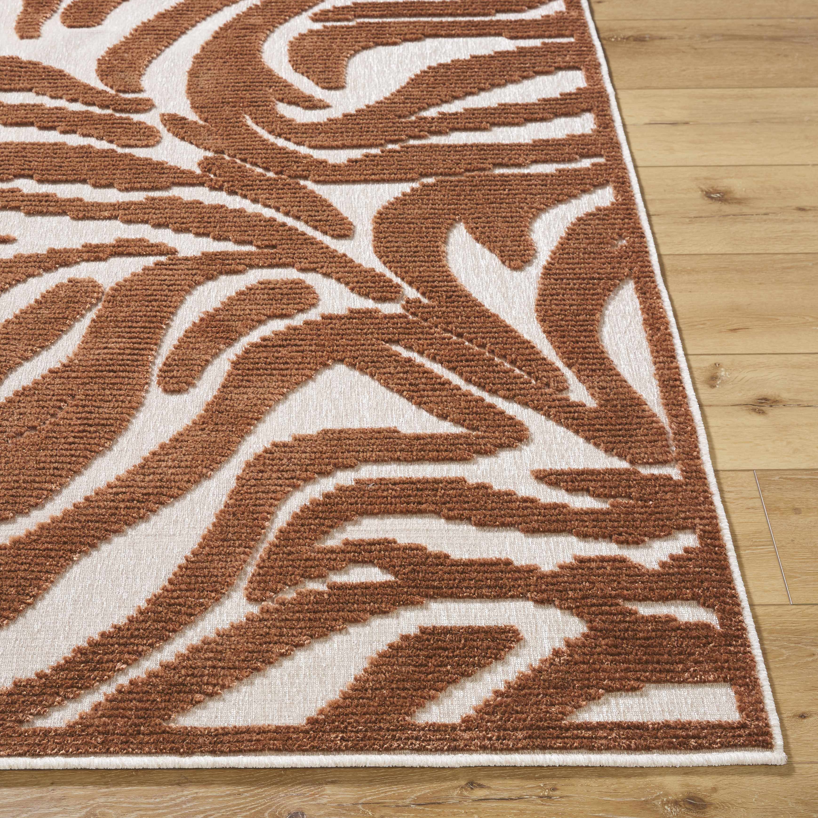 Keto Brown Washable Area Rug - Image 4