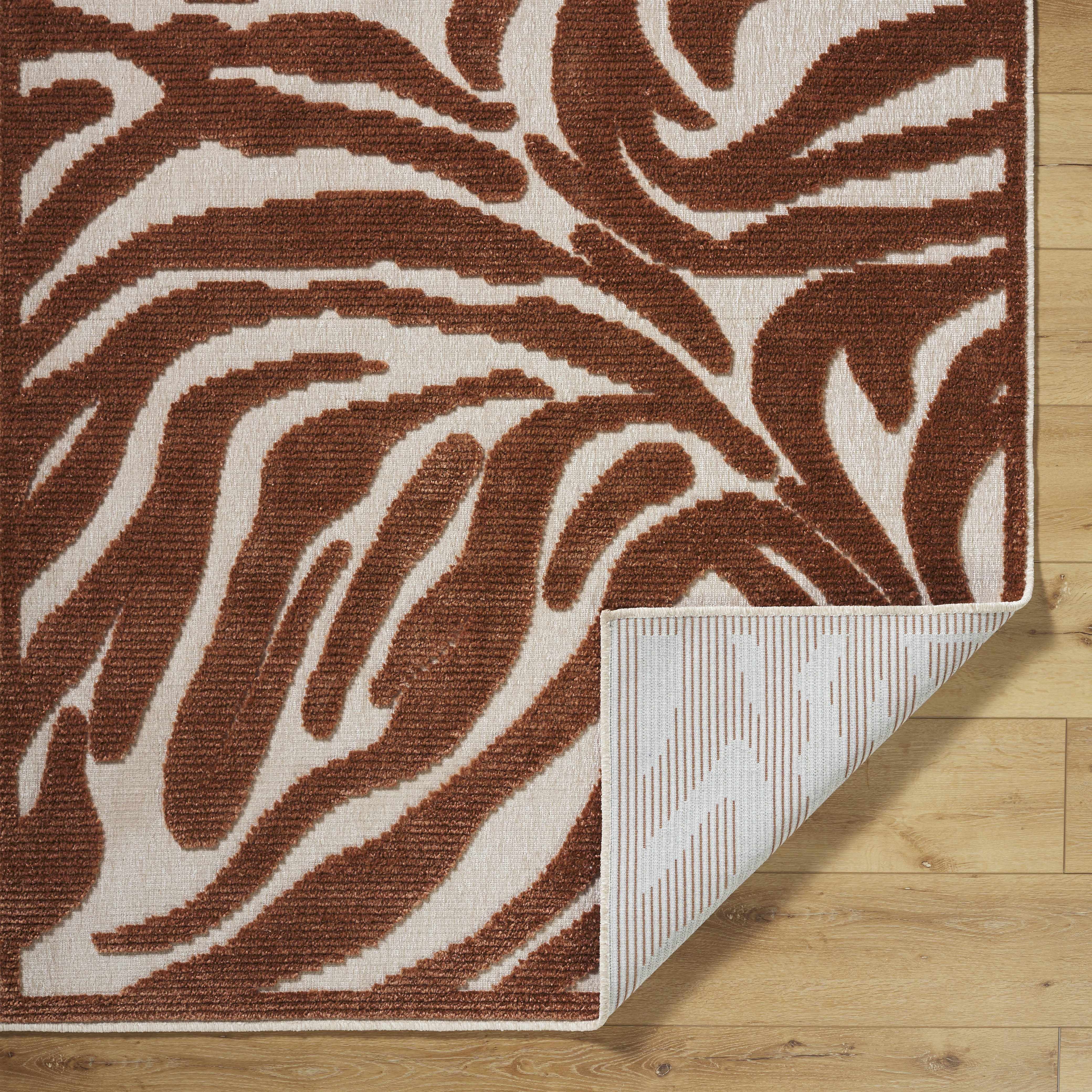 Keto Brown Washable Area Rug - Image 5