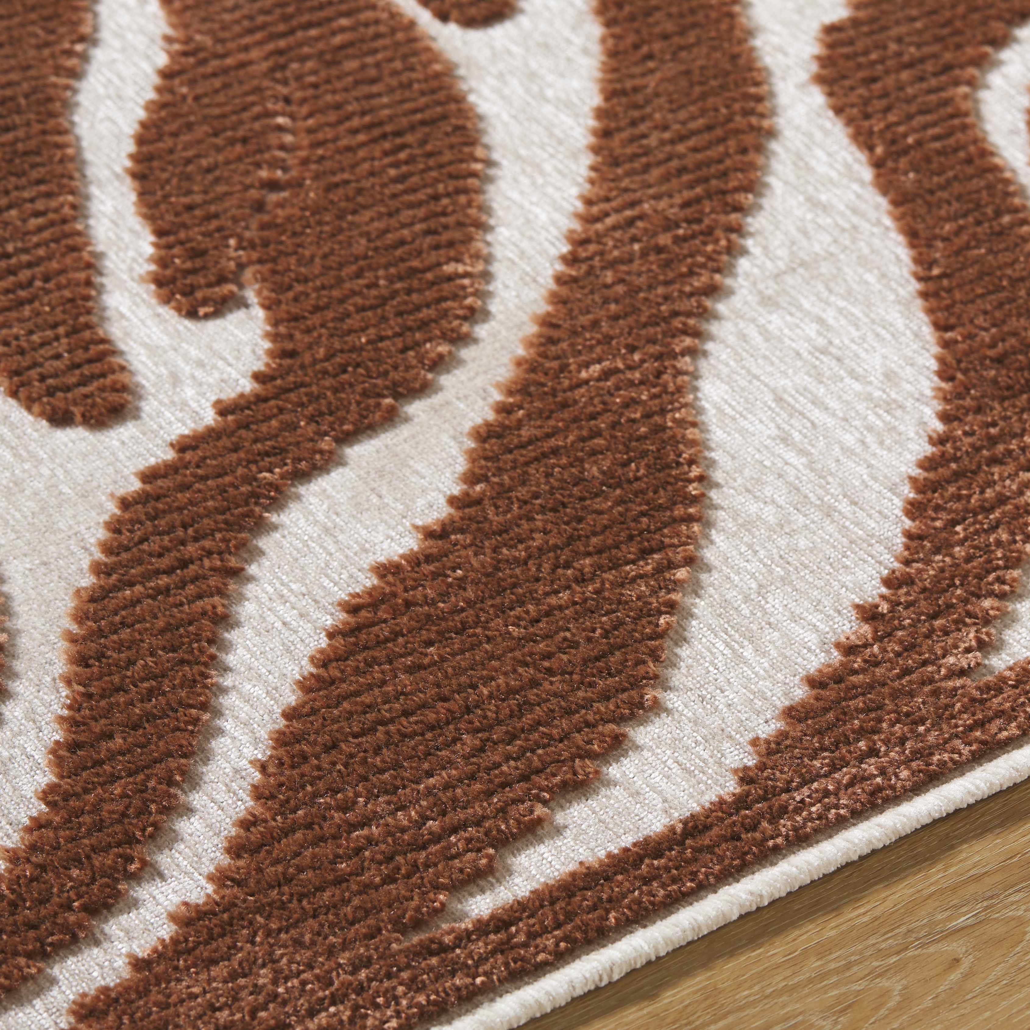 Keto Brown Washable Area Rug - Image 7