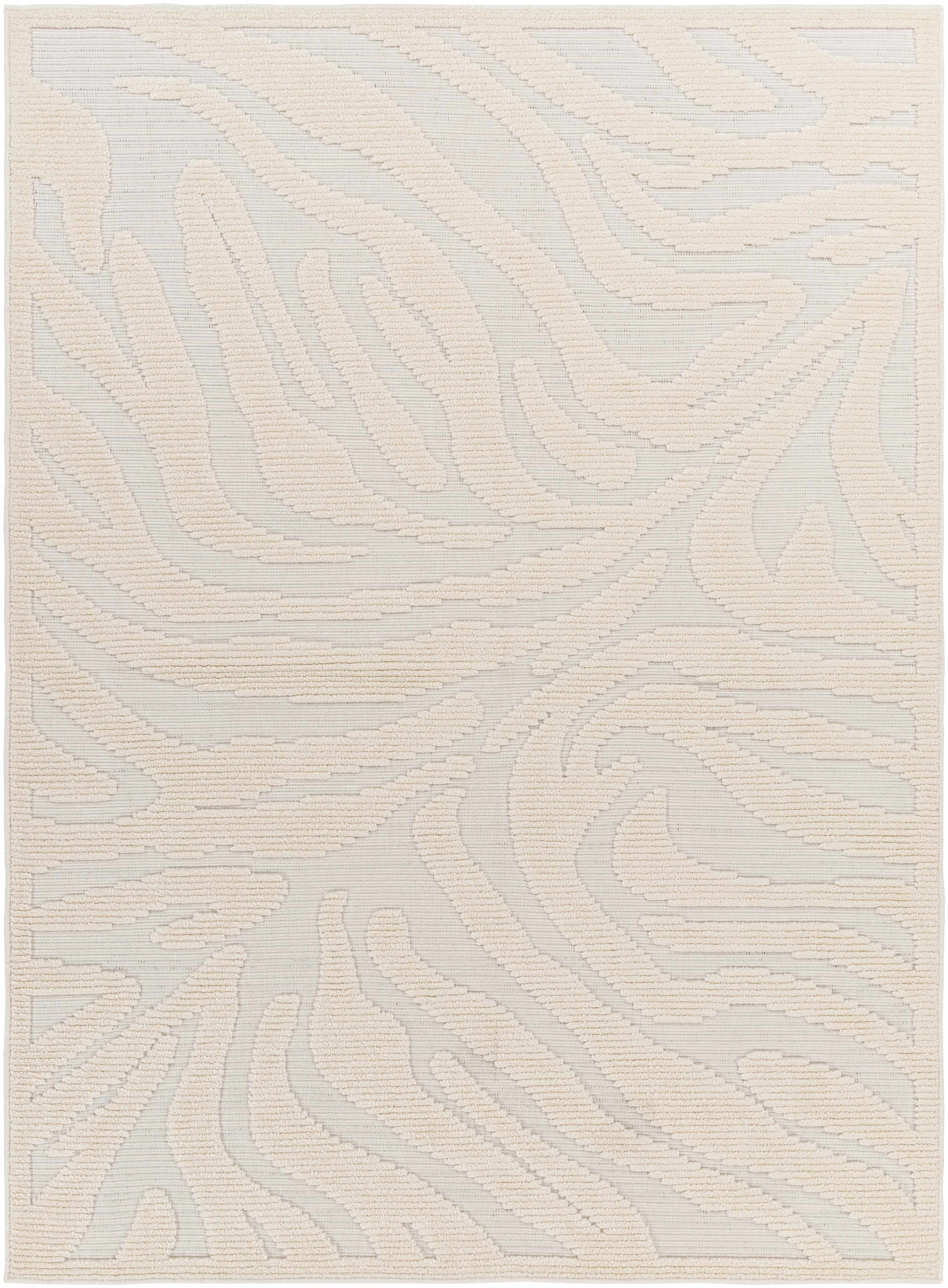 Keto Cream 3D Zebra Rug - Clearance