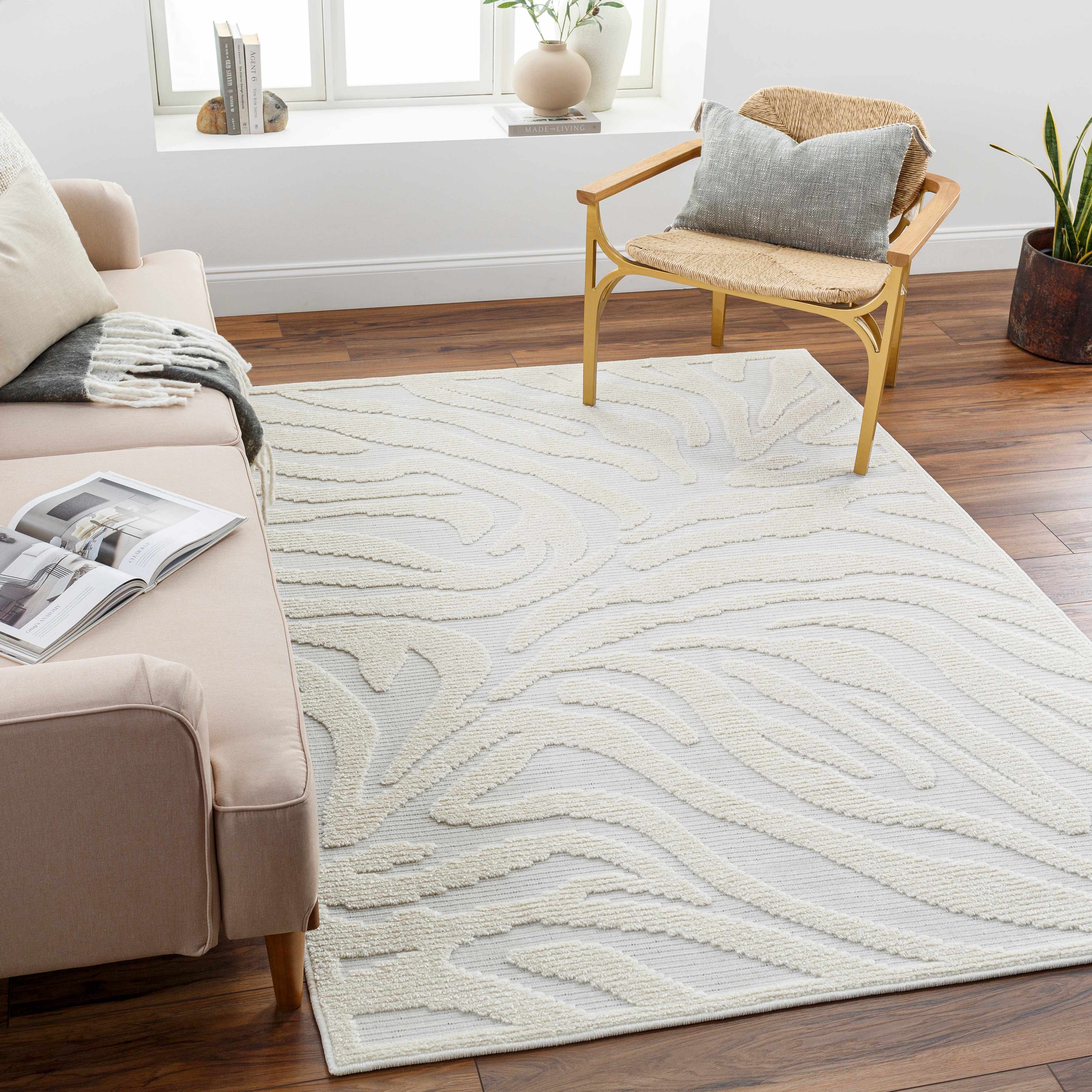 Keto Cream 3D Zebra Rug - Clearance - Image 2