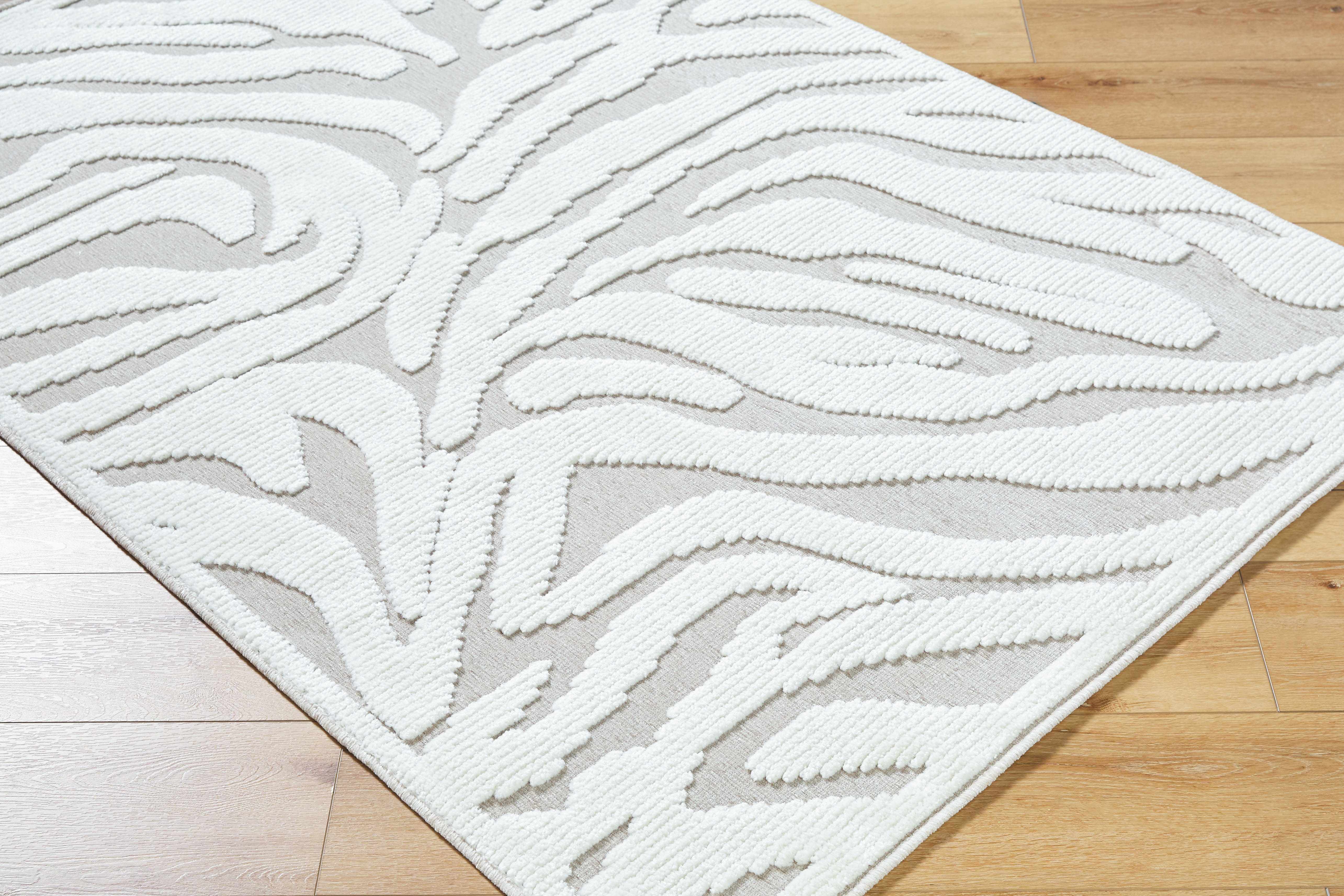 Keto Off-White 3D Washable Area Rug - Image 3