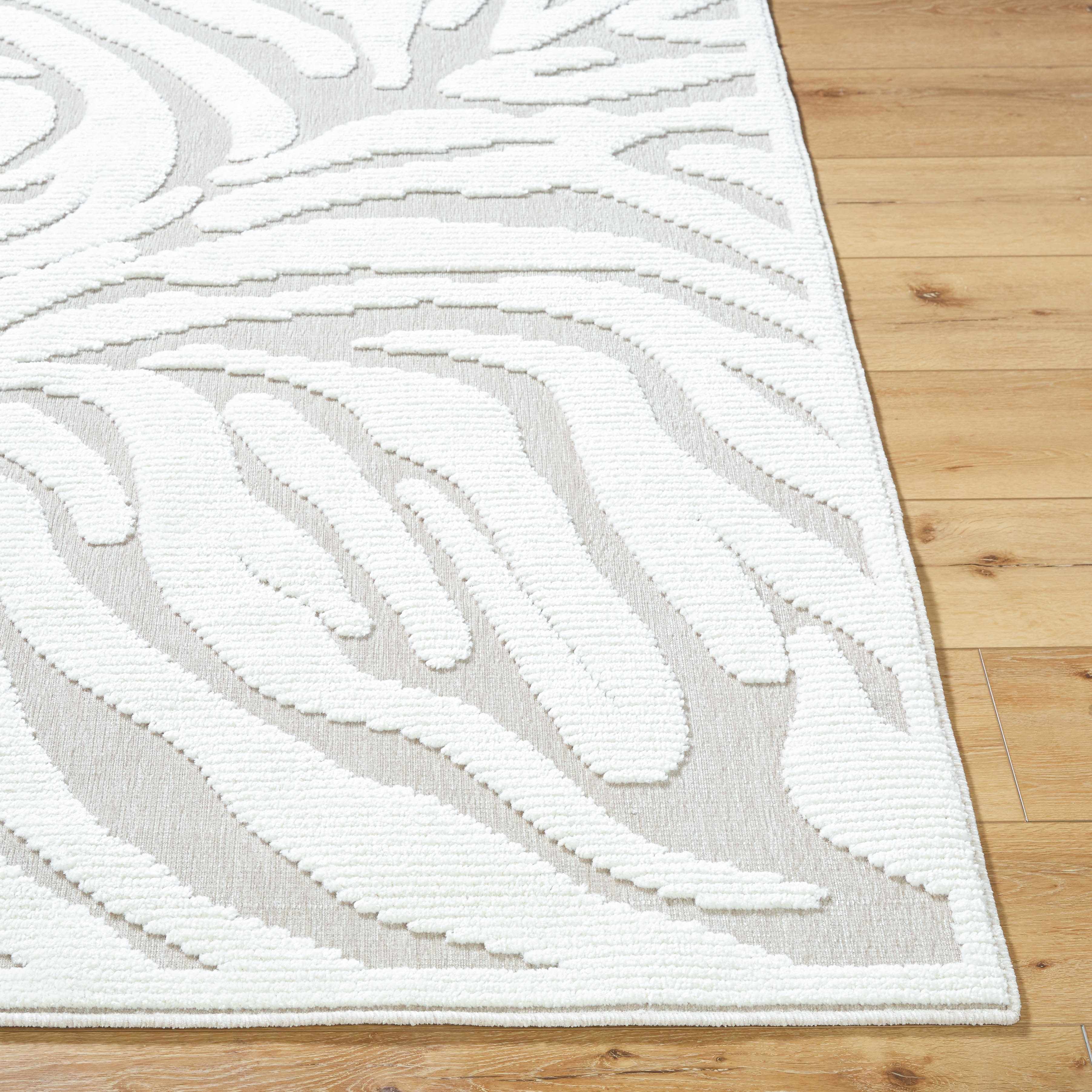 Keto Off-White 3D Washable Area Rug - Image 4