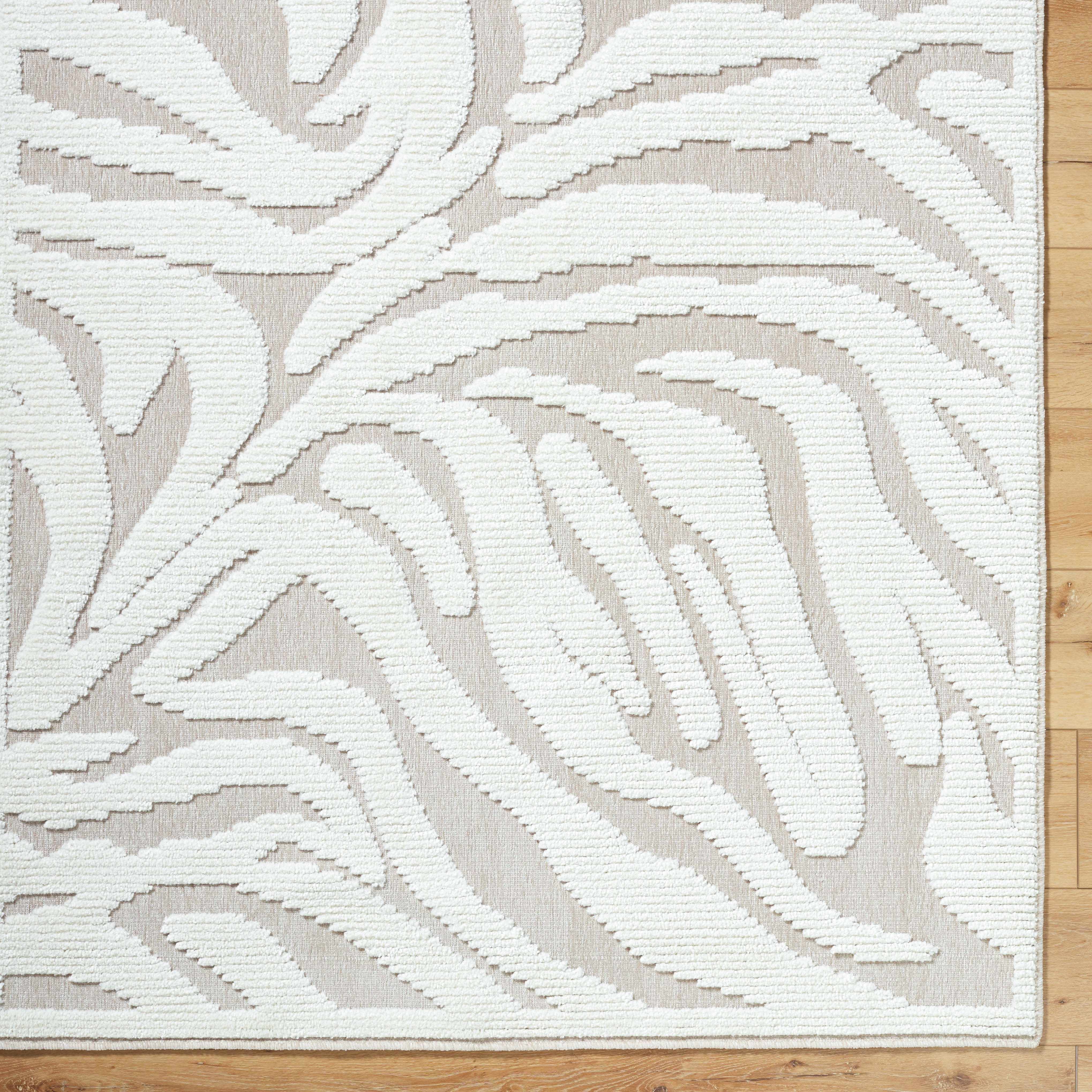 Keto Off-White 3D Washable Area Rug - Image 6