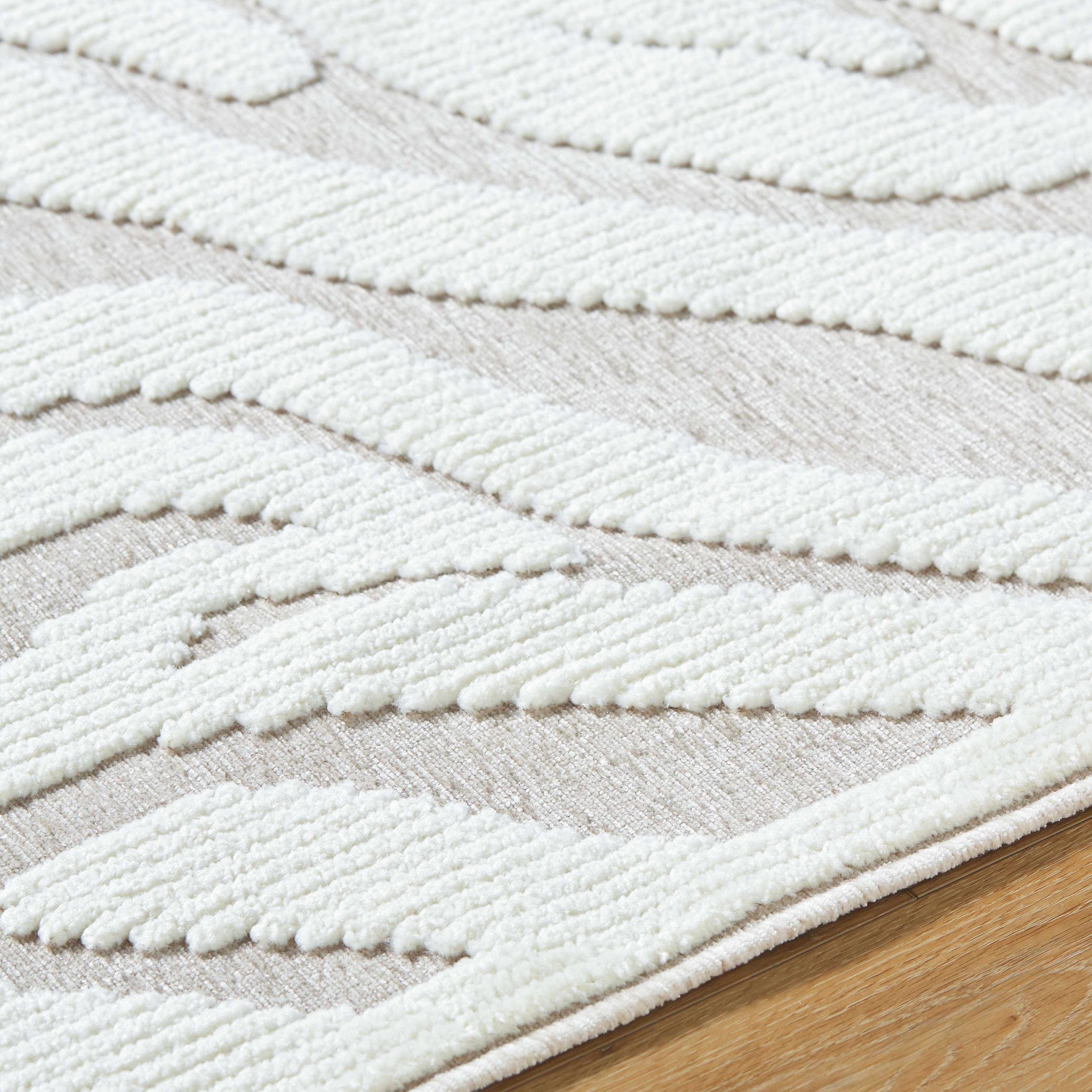 Keto Off-White 3D Washable Area Rug - Image 7