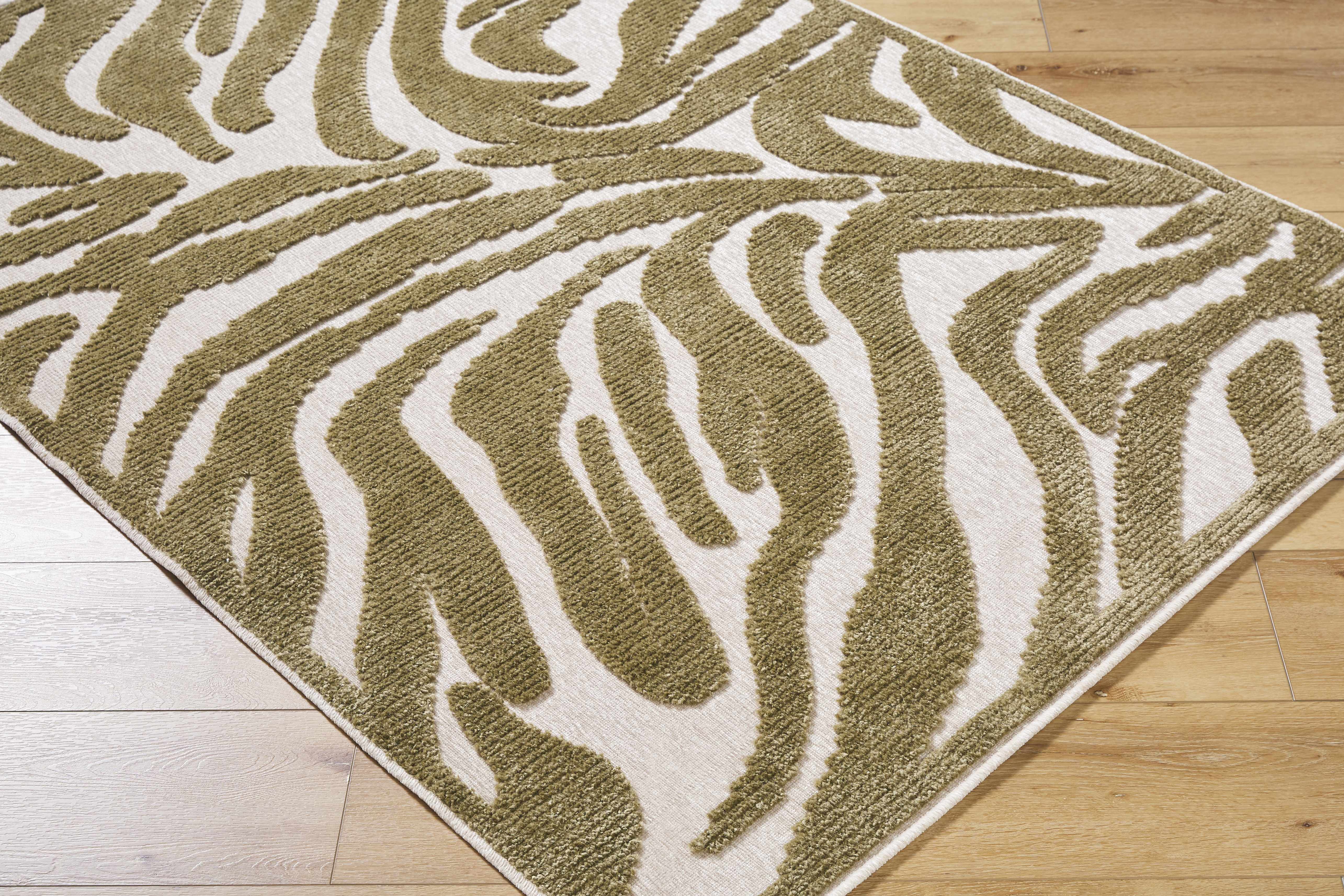 Keto Olive Washable Area Rug - Image 3