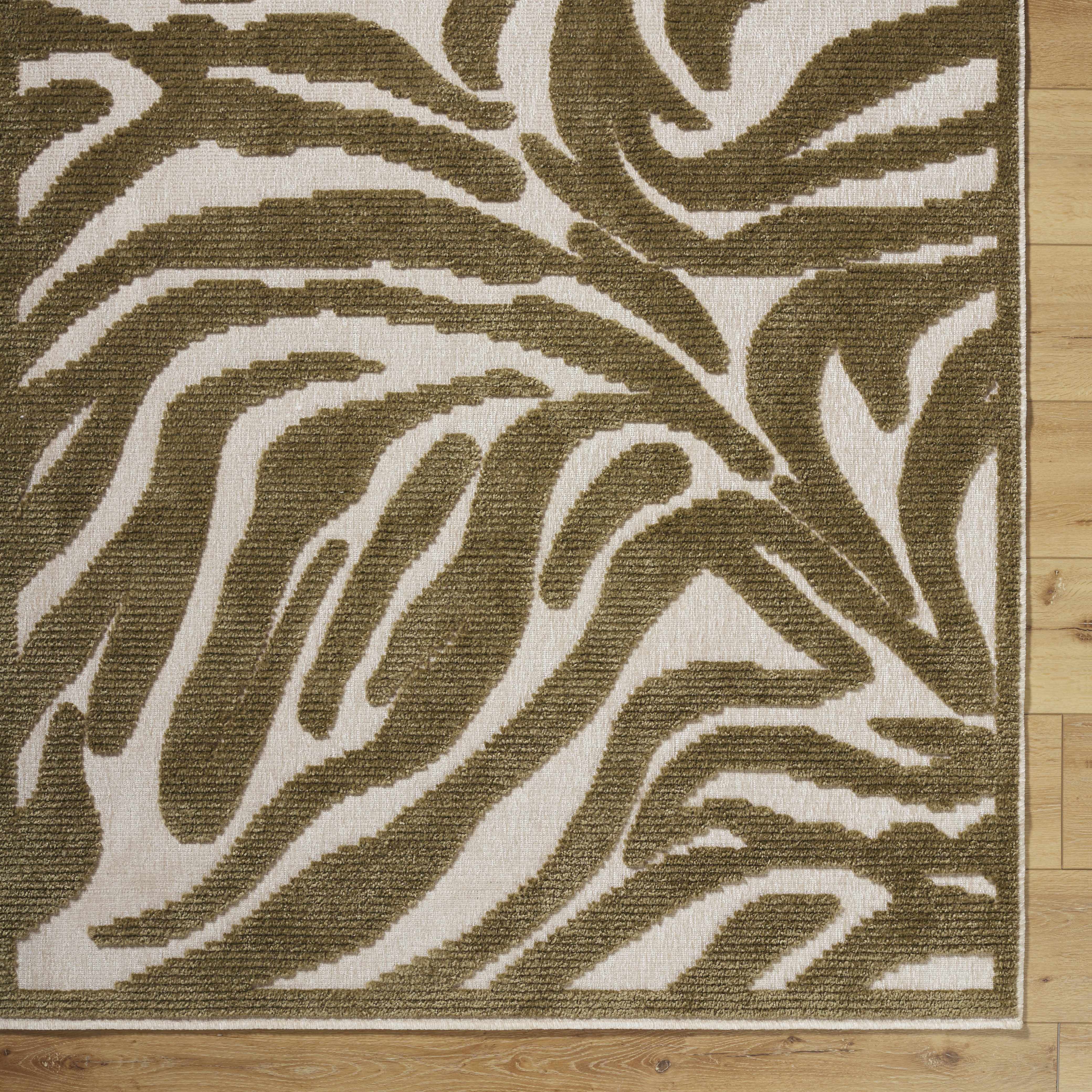 Keto Olive Washable Area Rug - Image 6