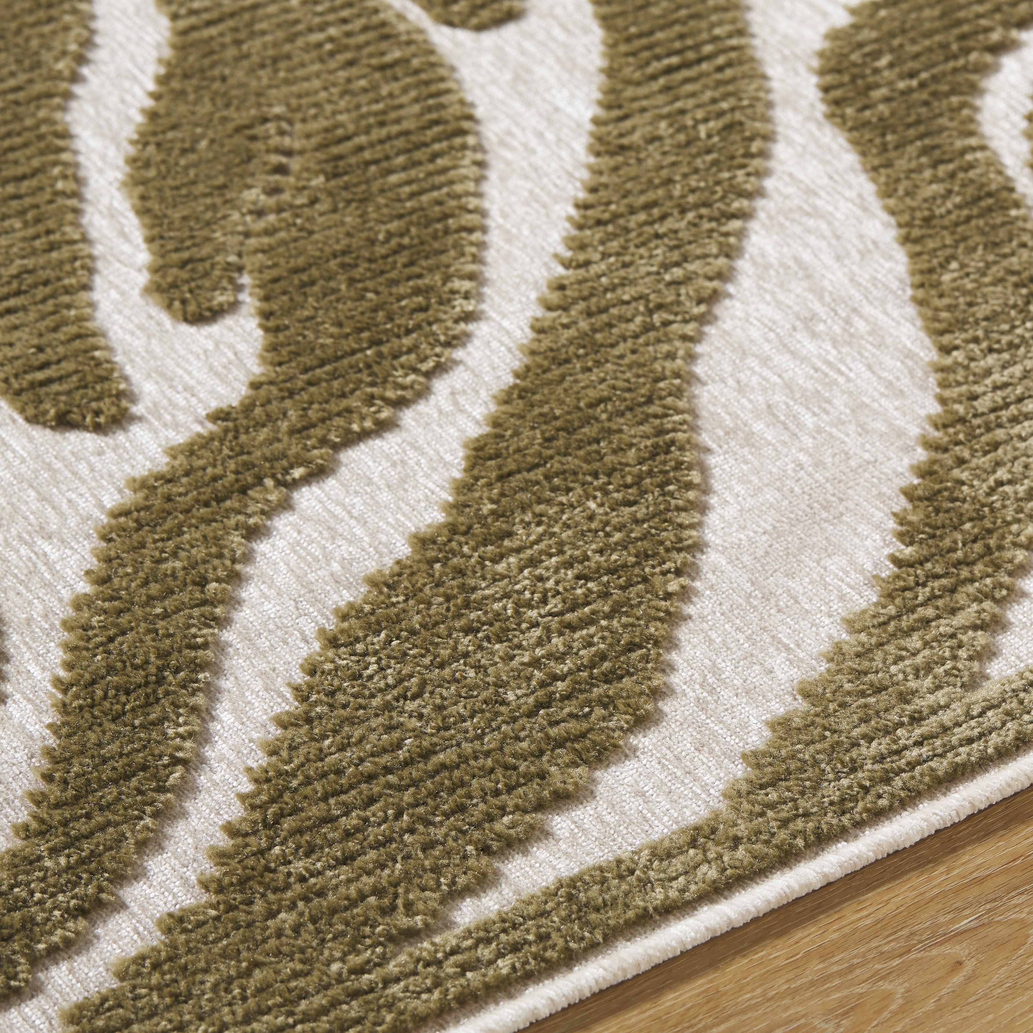 Keto Olive Washable Area Rug - Image 7