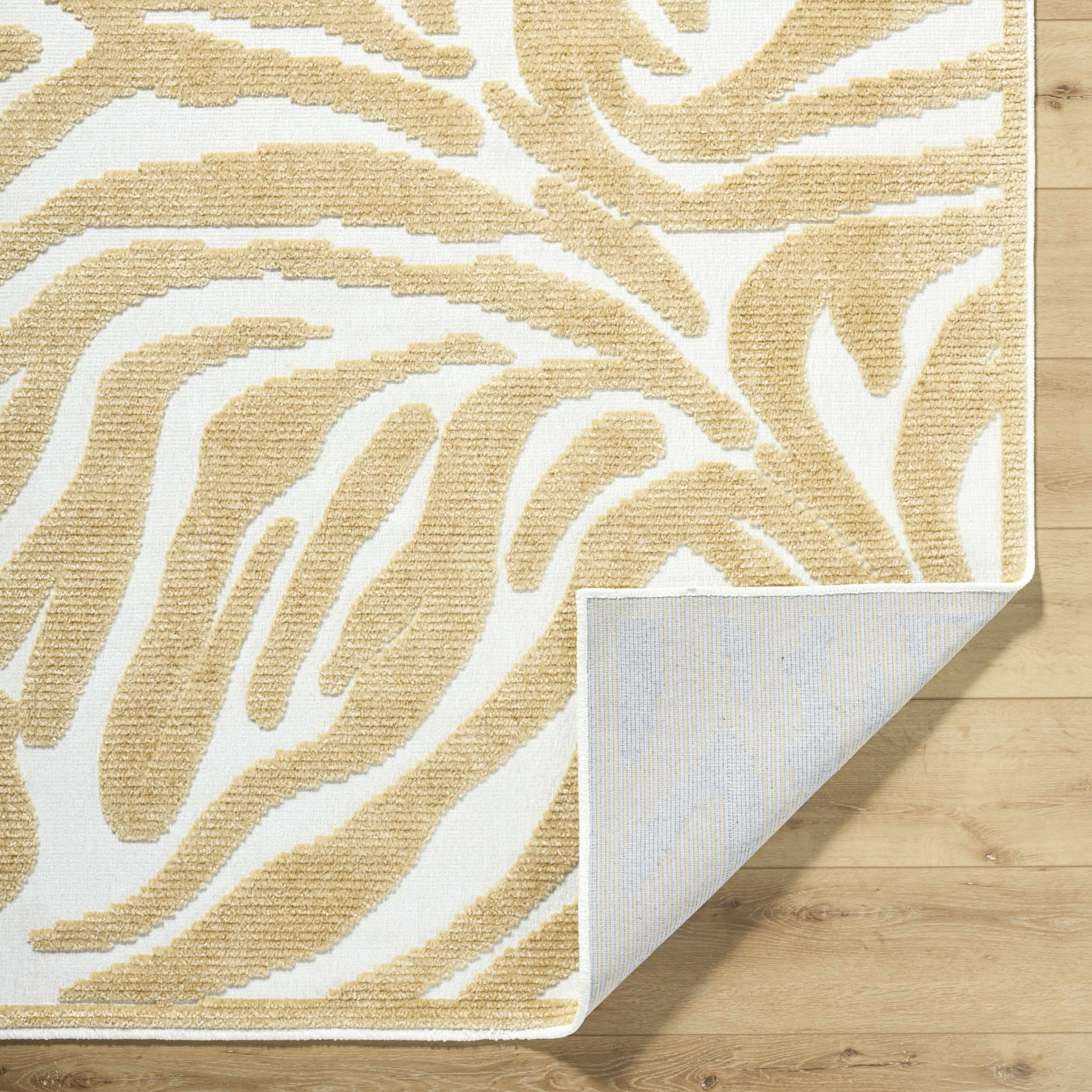 Keto White Washable Area Rug - Image 5