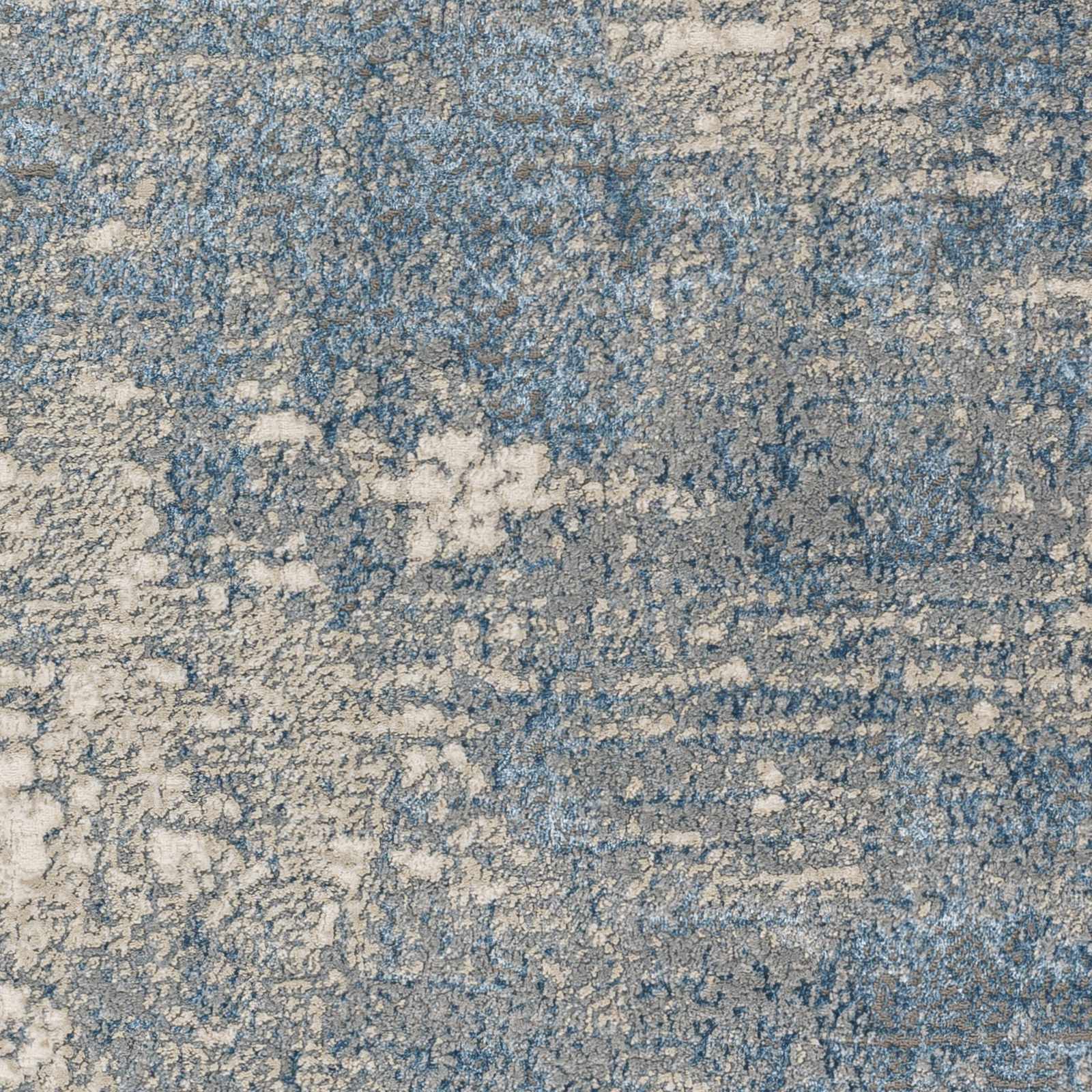 Kiblawan Teal Abstract Area Rug - Clearance - Image 4