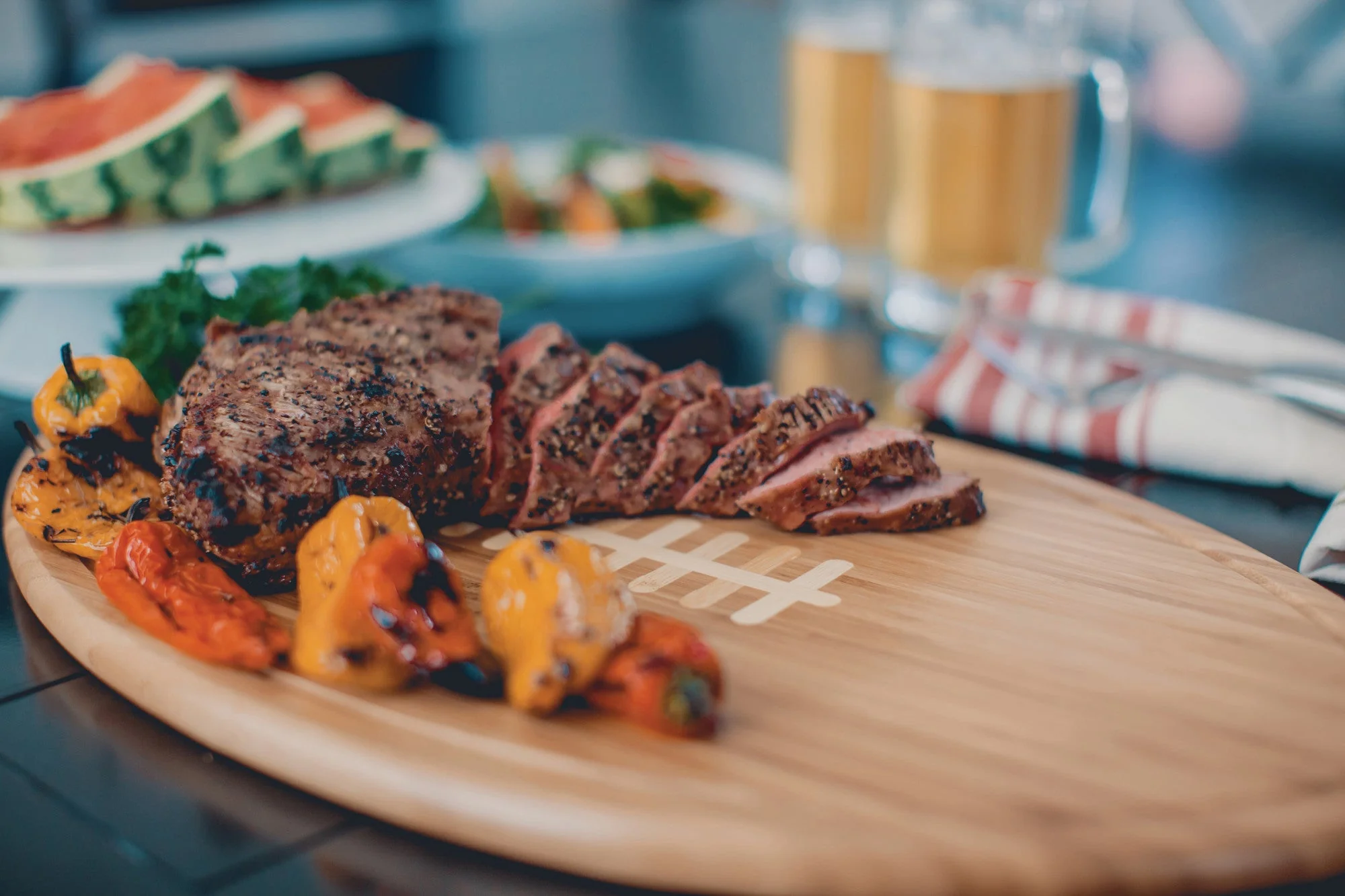 Kickoff Football Cutting Board & Serving Tray - Image 4