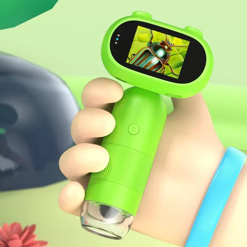 Kids Digital Microscope 1000X Handheld Microscope with LED Lights USB - Image 5