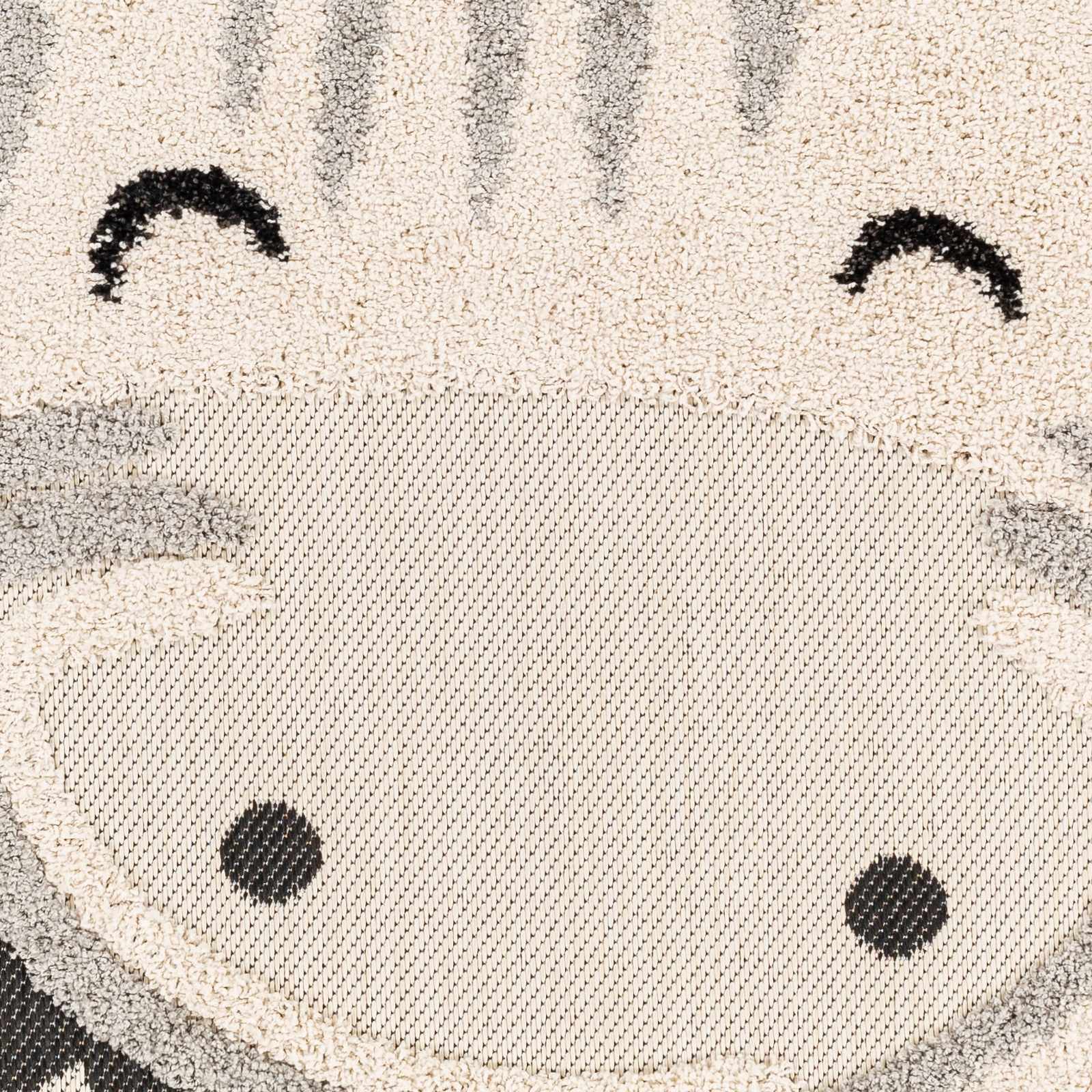 Kids Giraffe Bowtie Animal Print Nursery Area Rug - Clearance - Image 3