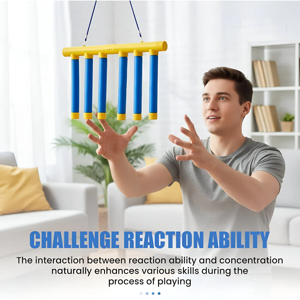Kids Reaction Training Game Falling Stick Reflex Challenge - Image 4