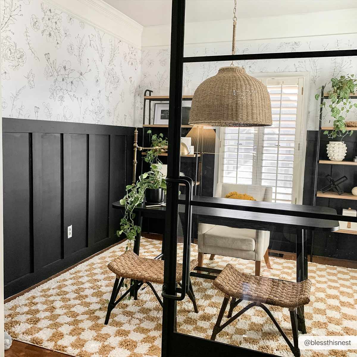 Kieu Mustard & Ivory Checkered Area Rug - Image 16