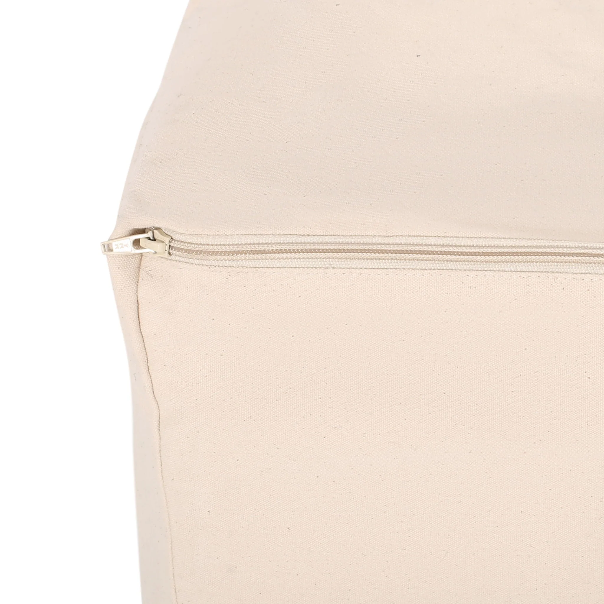 Kiki Rectangular Pouf Ottoman Floor Cushion Natural Black - Image 4