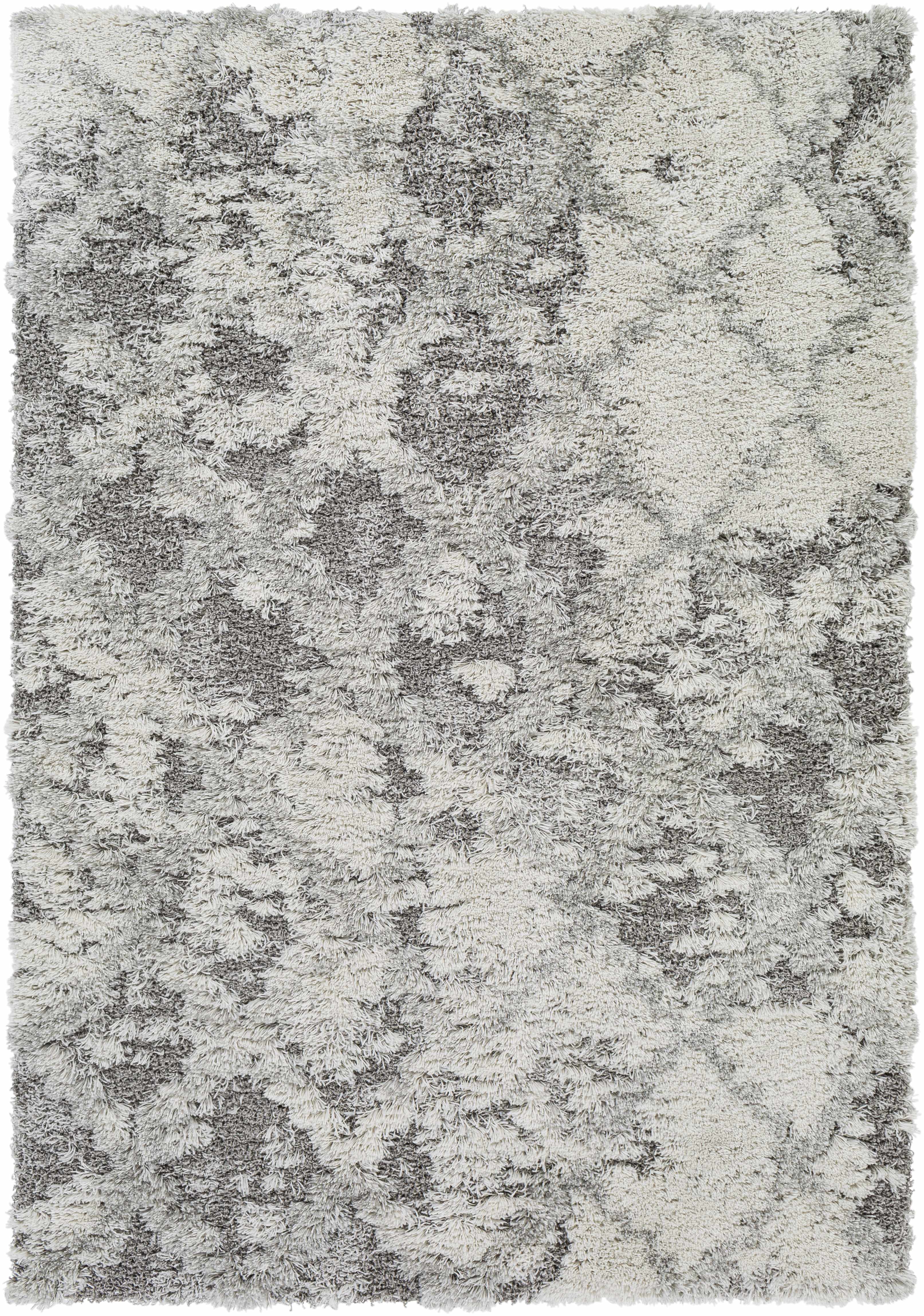 Kilgetty Gray Cloudy Shag Rug - Image 9