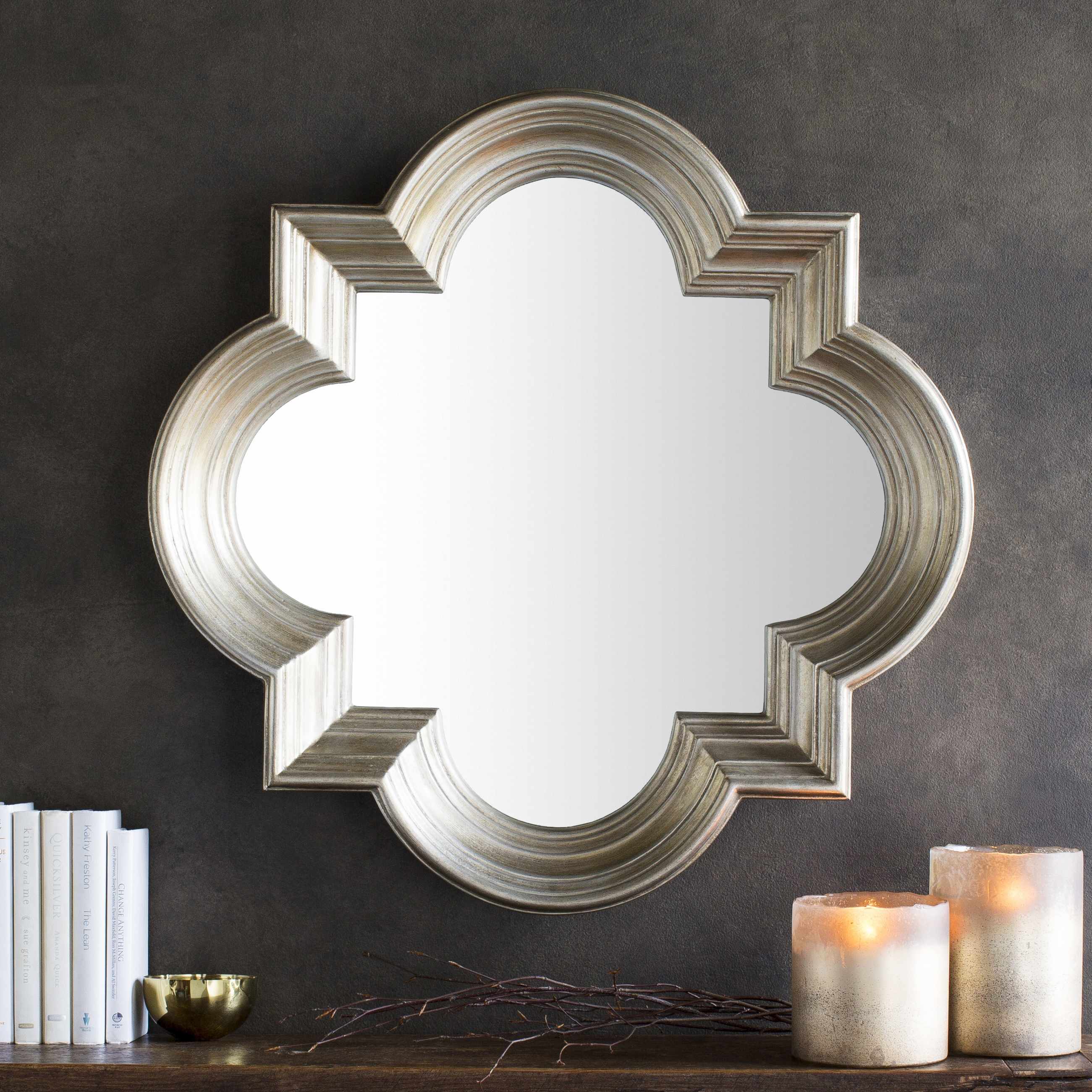 Killester Gold Frame Rectangular Mirror - Image 11
