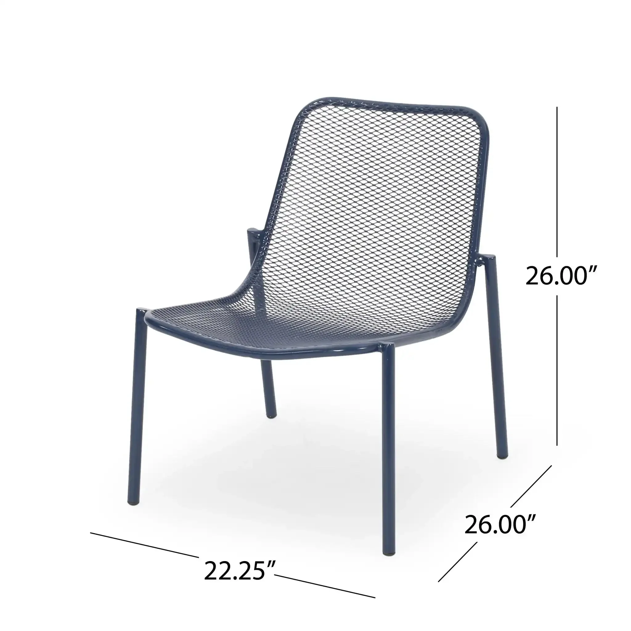 Kincaid - Stackable Iron Chair - Image 4