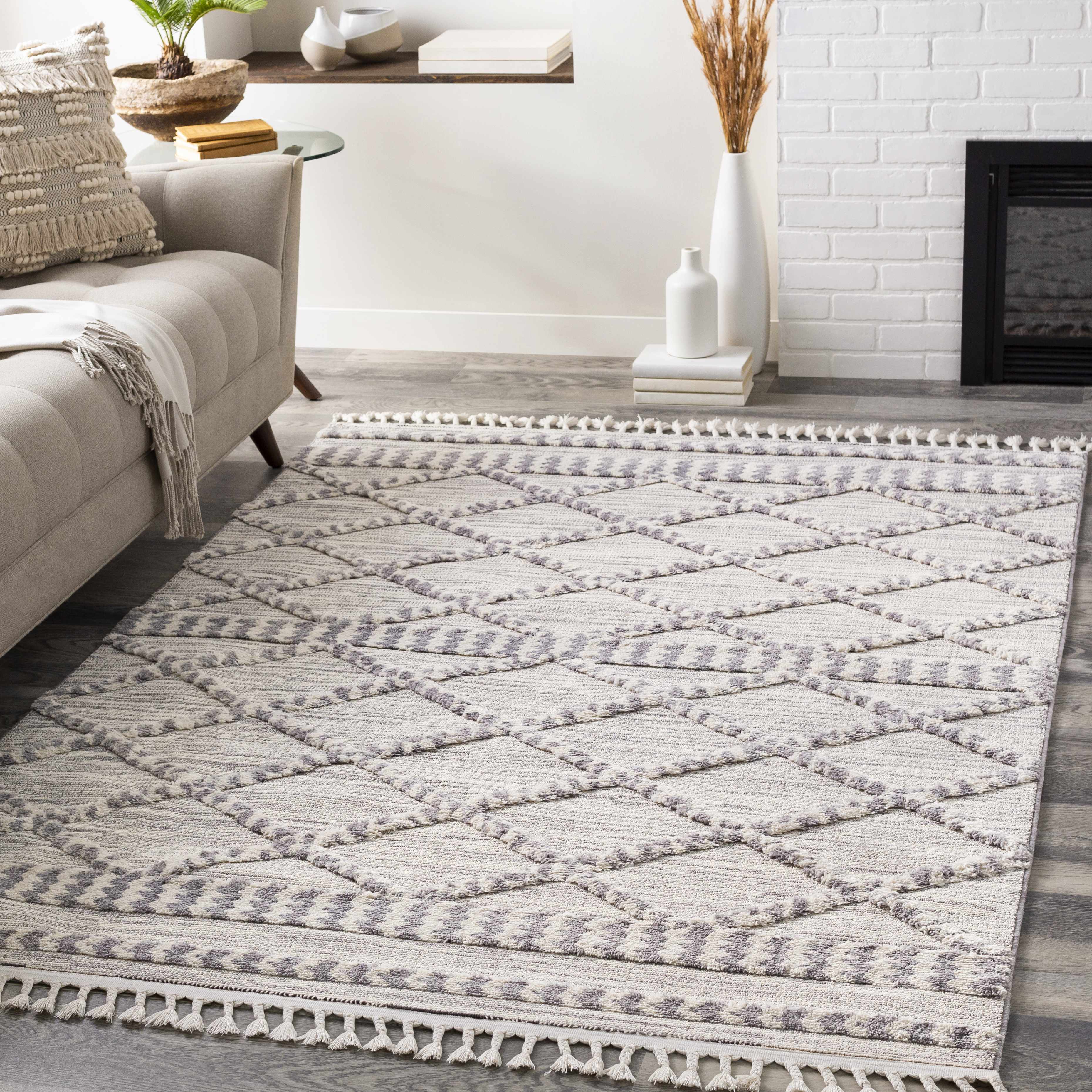 Kincheloe Textured 5x7 Carpet - Clearance - Image 2