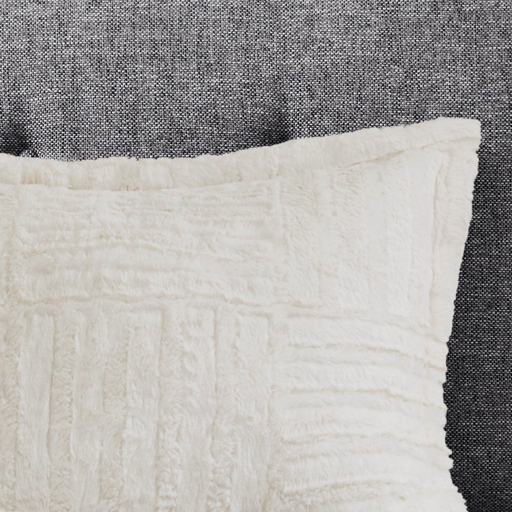 King/Cal King Fur Down Alternative Comforter Mini Set - Image 6