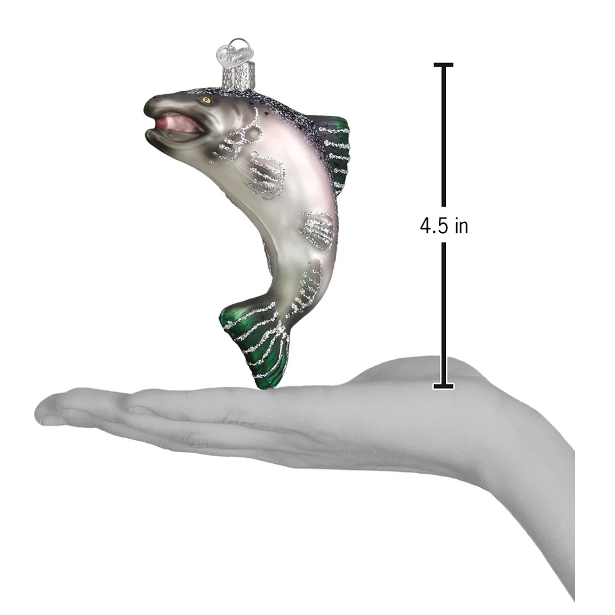 King Salmon Ornament by Old World Christmas - Image 7
