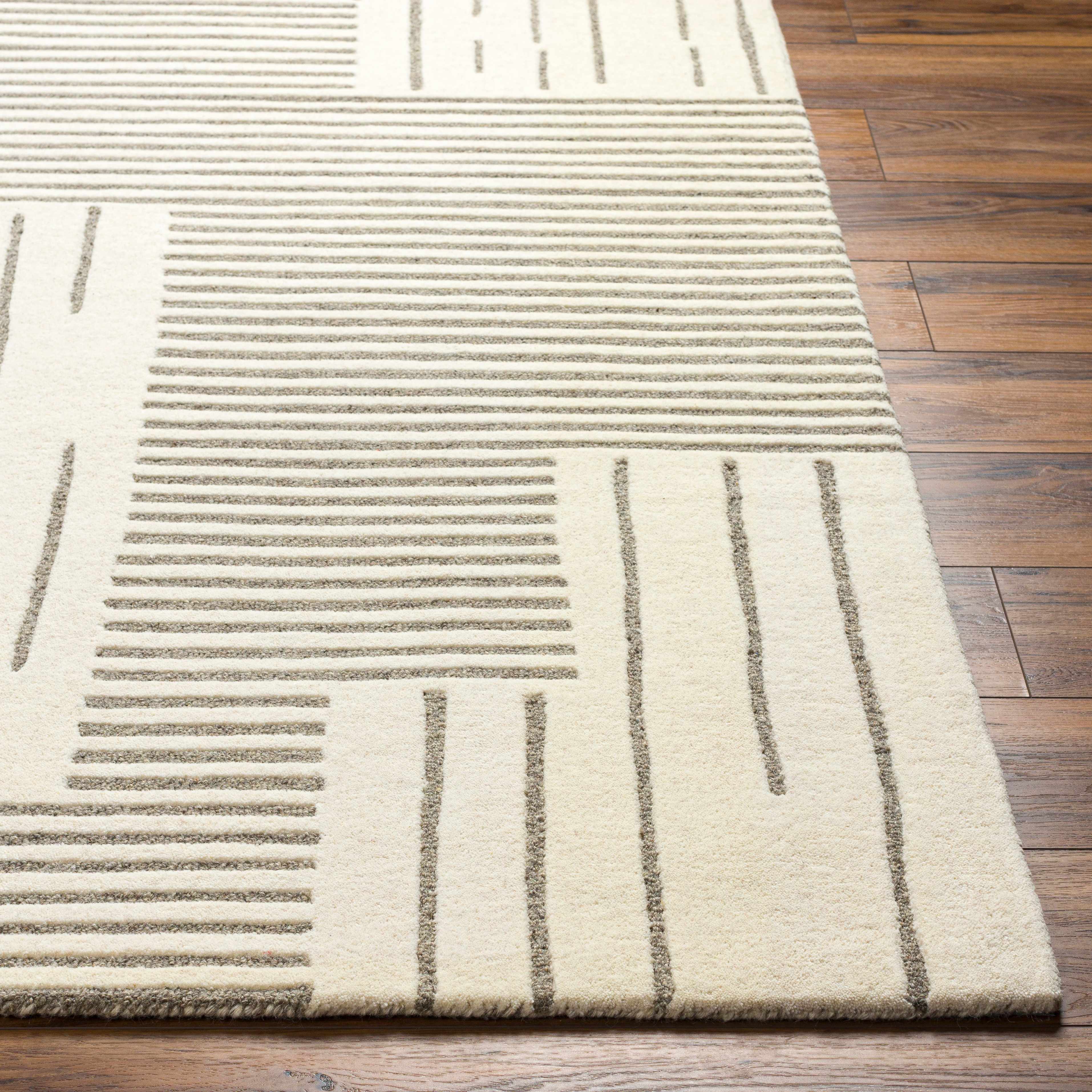 Kira Modern Wool Area Rug - Image 3