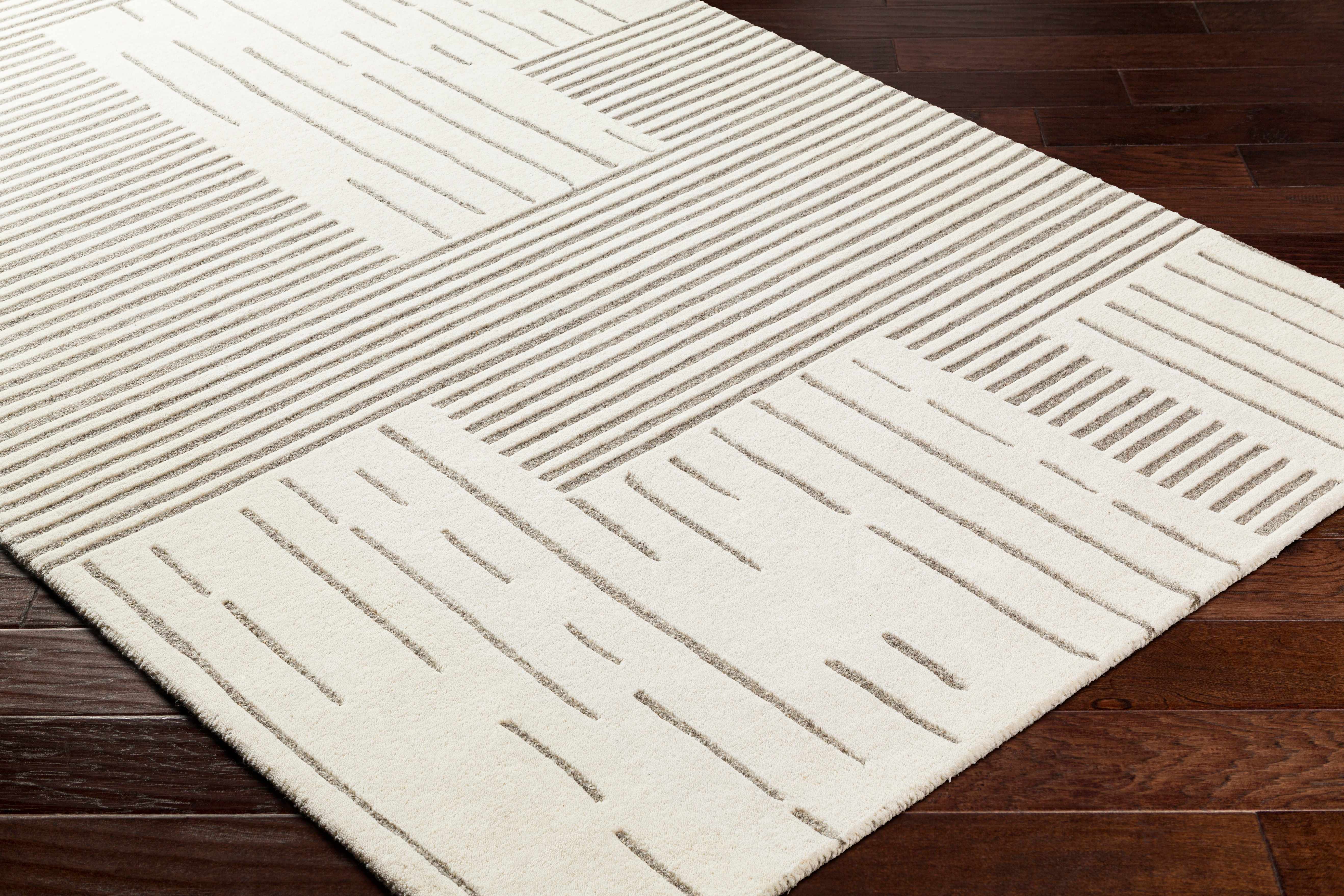 Kira Modern Wool Area Rug - Image 4