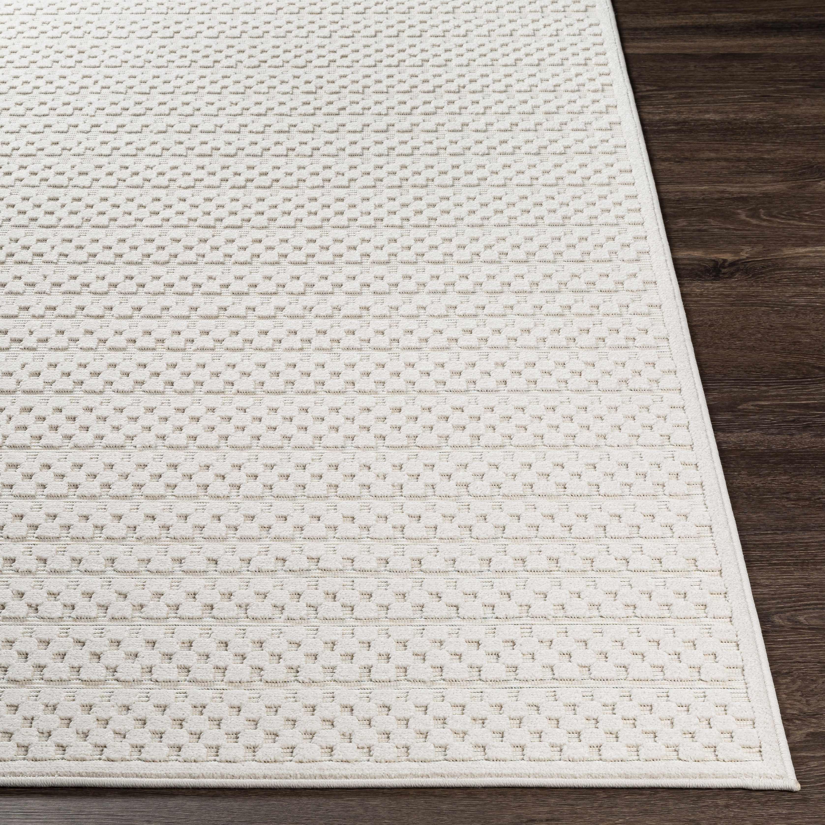 Kirkburton Beige Outdoor Rug - Image 4