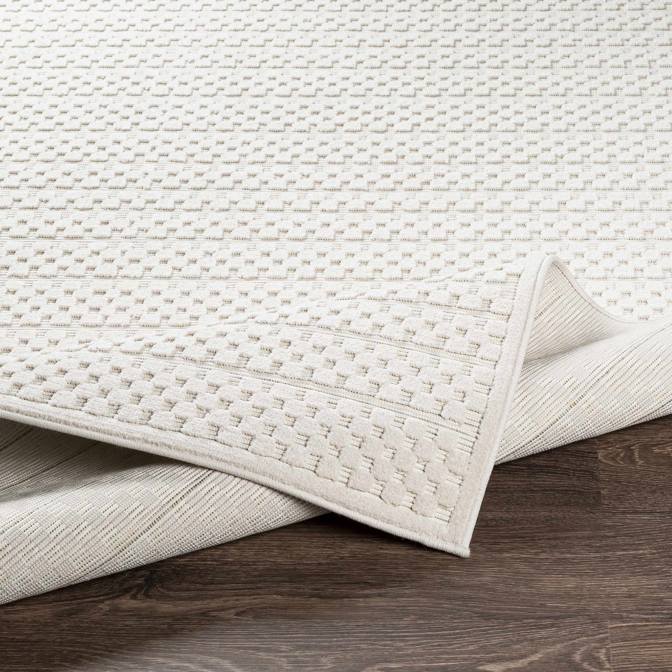 Kirkburton Beige Outdoor Rug - Image 5