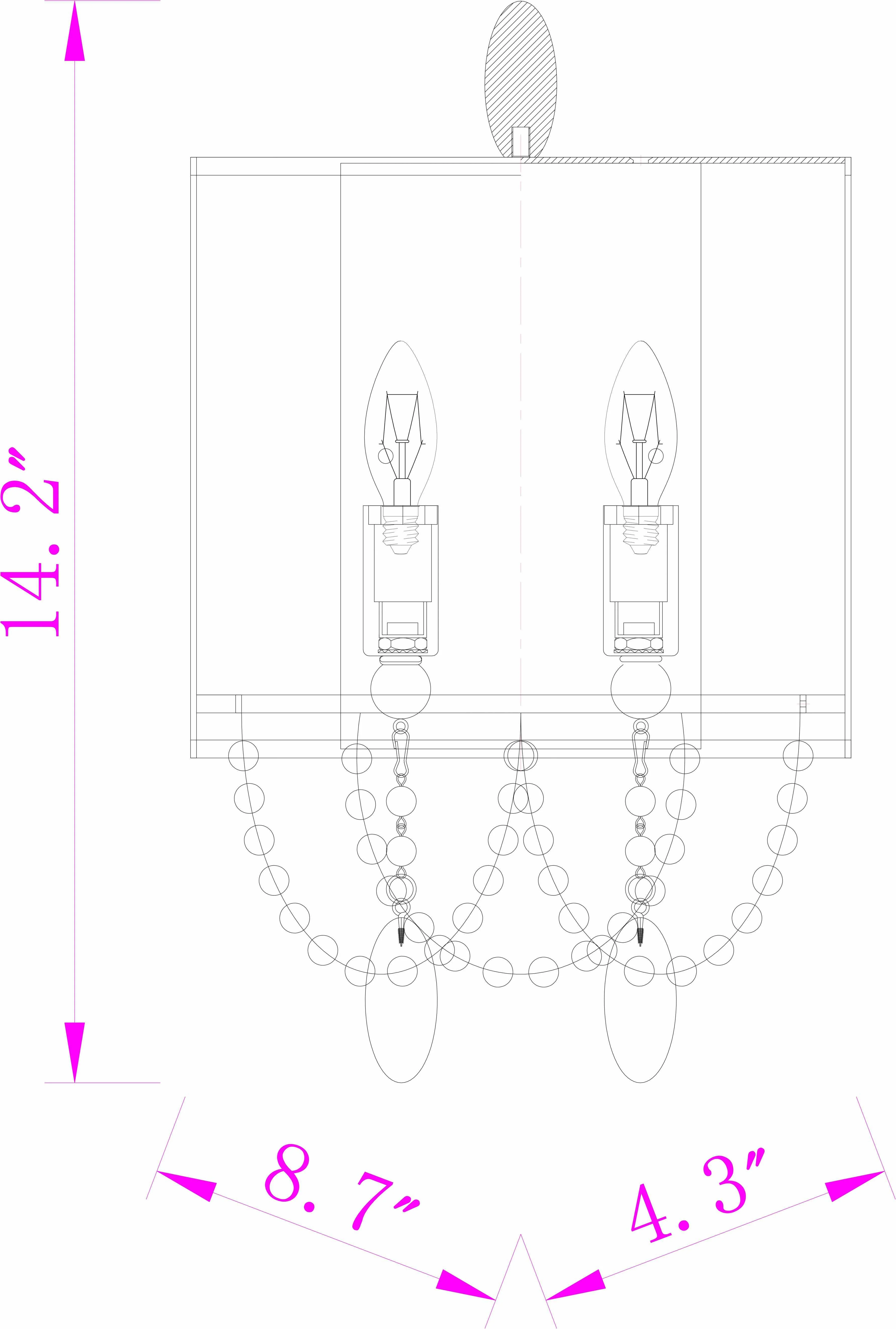 Kirwan Black Iron Wall Sconce - Image 5