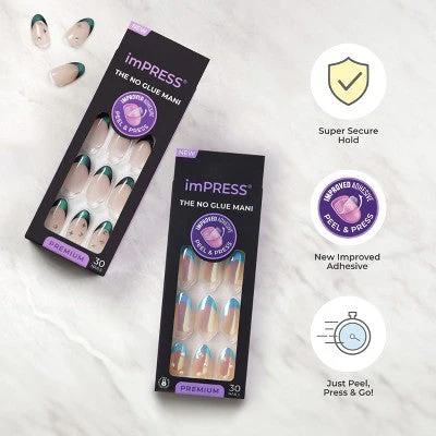 KISS imPRESS Press-On Manicure Fake Nails Best Life - New - Image 7