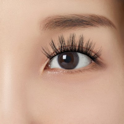 KISS Lash Couture Matte Black False Eyelashes 8ct Faux Mink - Image 3
