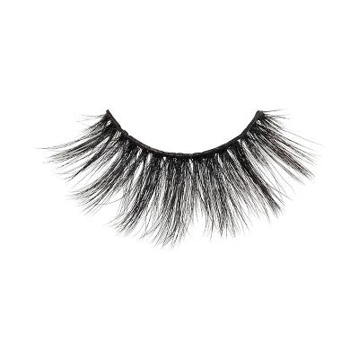 KISS Lash Couture Matte Black False Eyelashes 8ct Faux Mink - Image 5