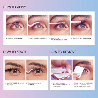 KISS Products Studio Lash Extension Kit 8-12mm Delicate Light Volume 54ct - Imperfect Box - Image 5