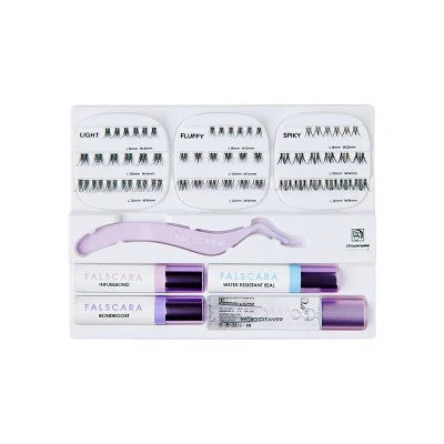 KISS Products Studio Lash Extension Kit 8-12mm Delicate Light Volume 54ct - Imperfect Box - Image 7