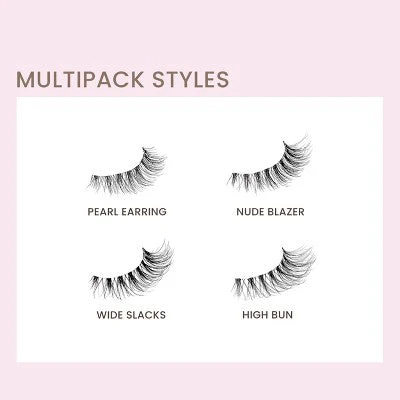 KISS Products The New Natural False Eyelashes Pearl Earring 4ct - Imperfect Box - Image 13