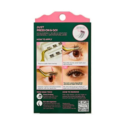 KISS Products Wicked X imPRESS Press-On Self Adhesive False Eyelashes Ozspresso 12ct - Image 11