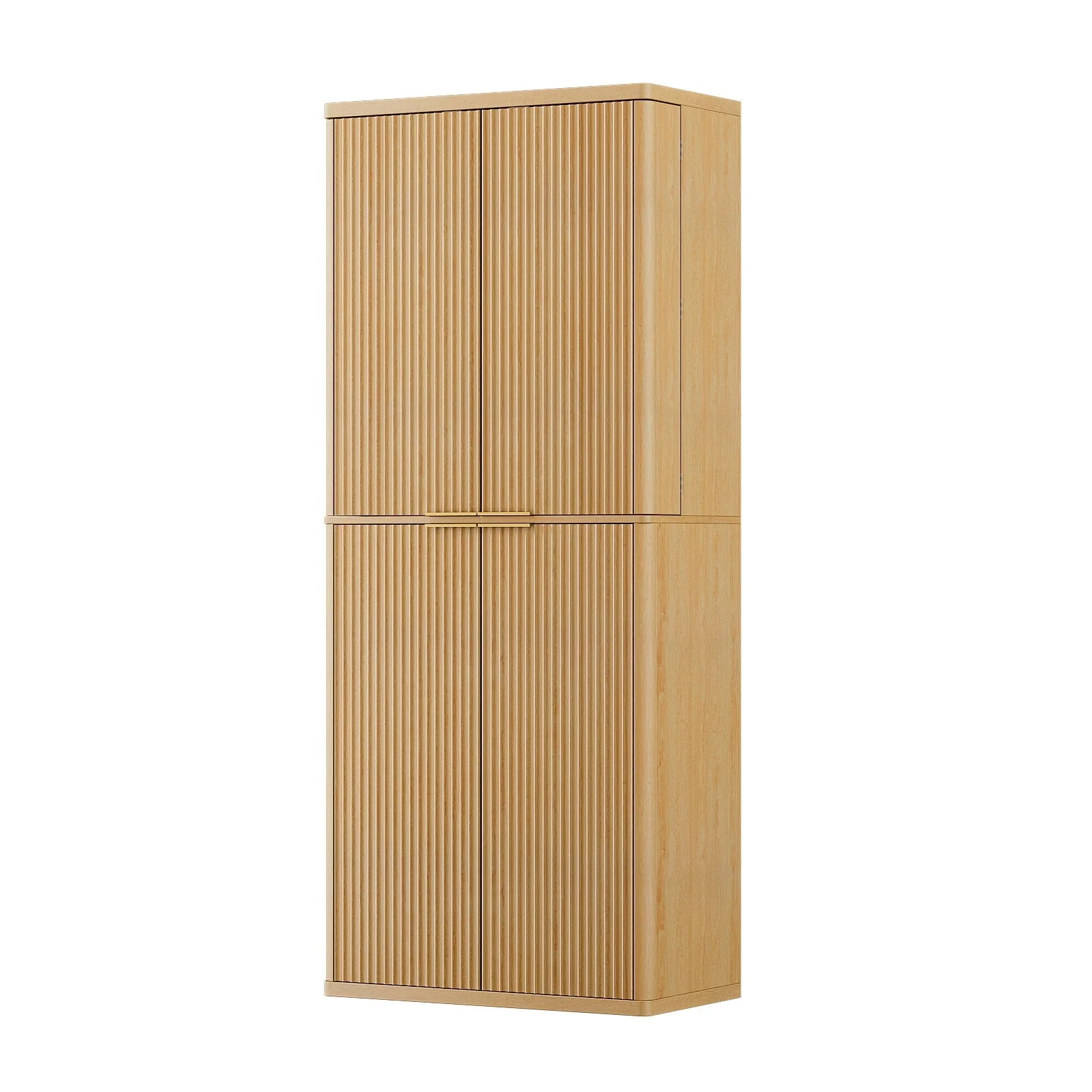 Kitchen Pantry Cabinet With 6 Doors - Image 2