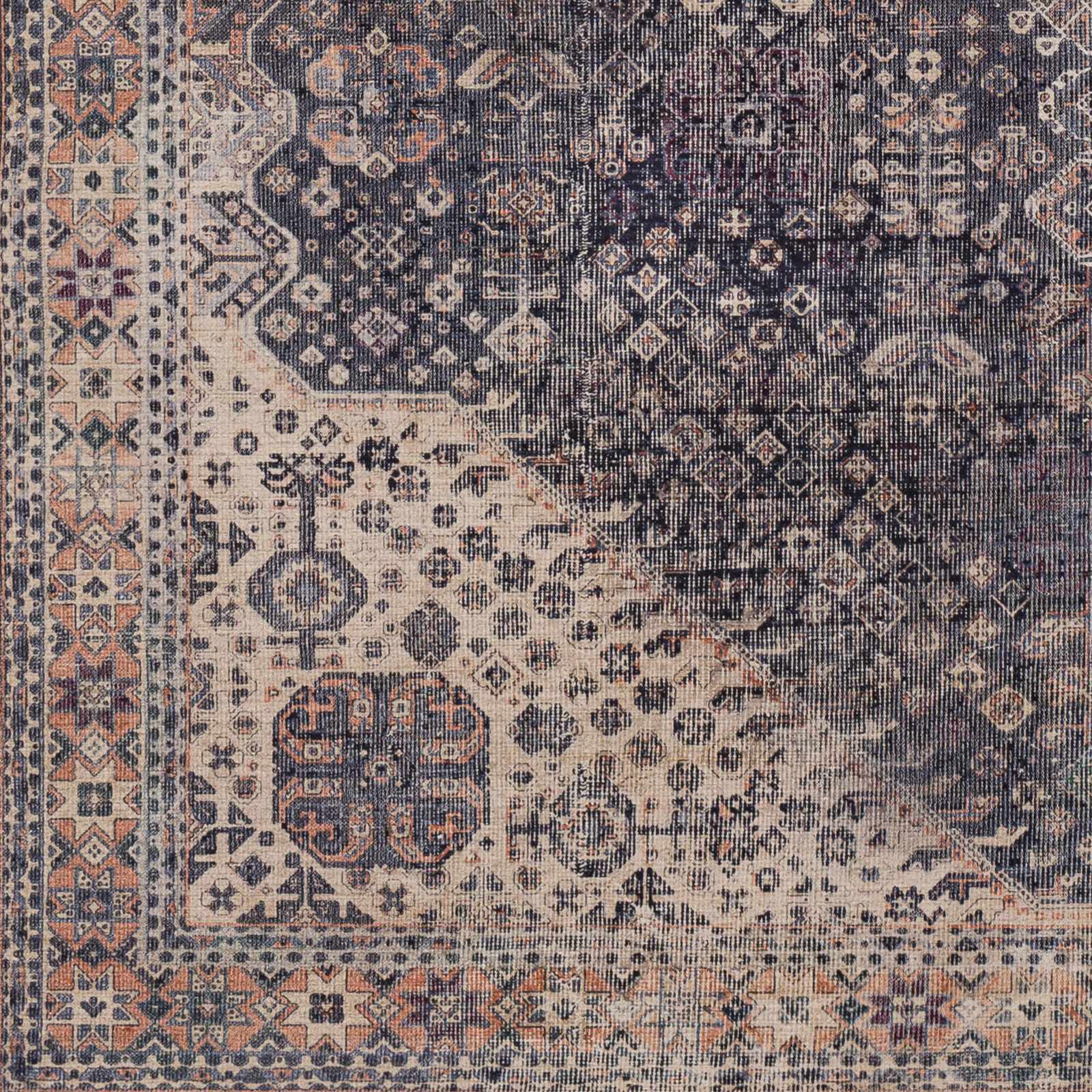 Kittrell Vintage Flat Pile Washable Rug - Clearance - Image 6