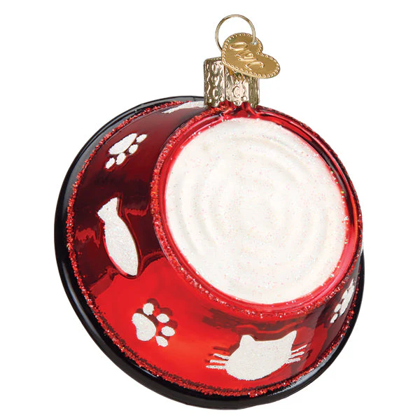 Kitty Bowl Ornament - Image 3