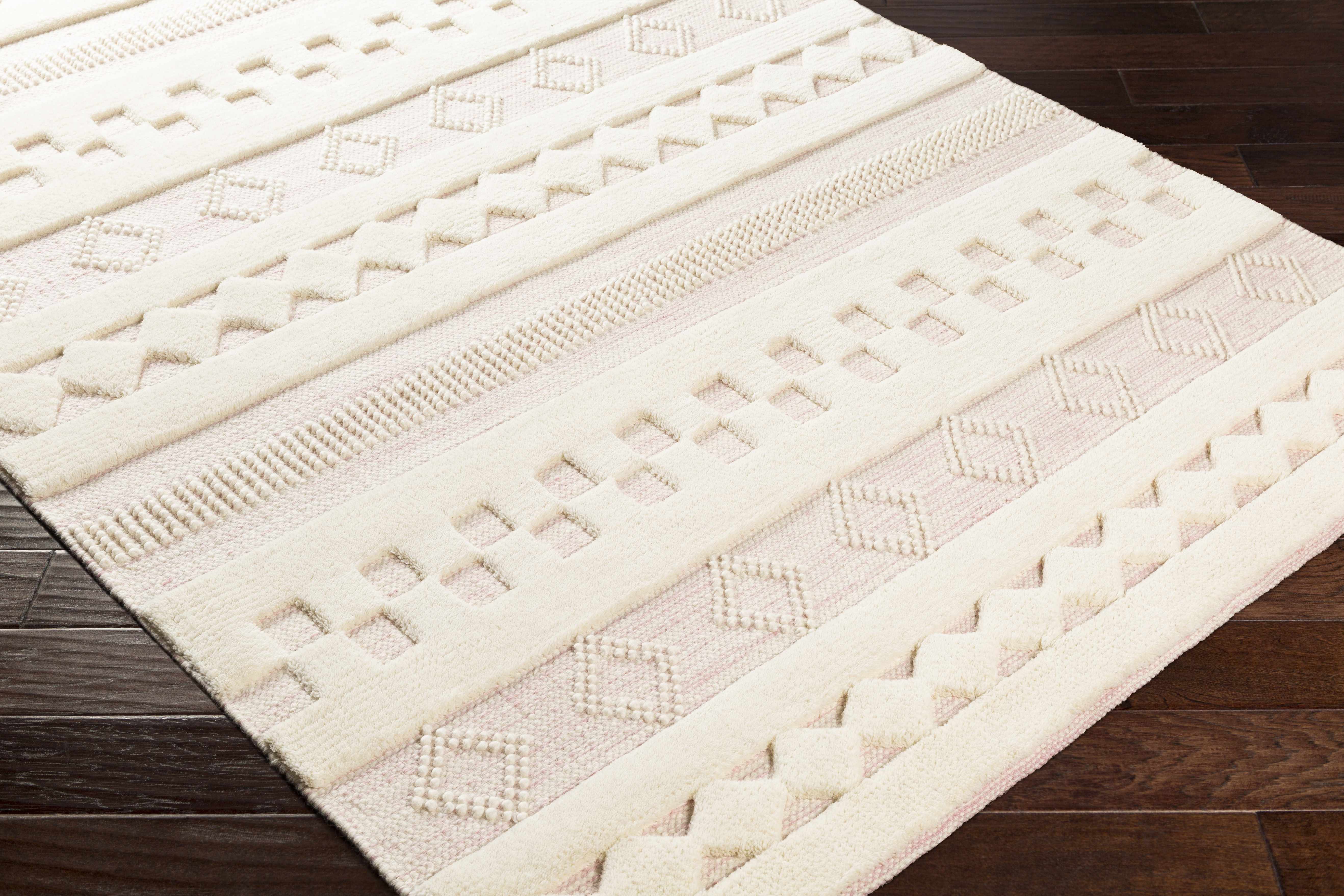Knapp Pink Wool Rug - Clearance - Image 6